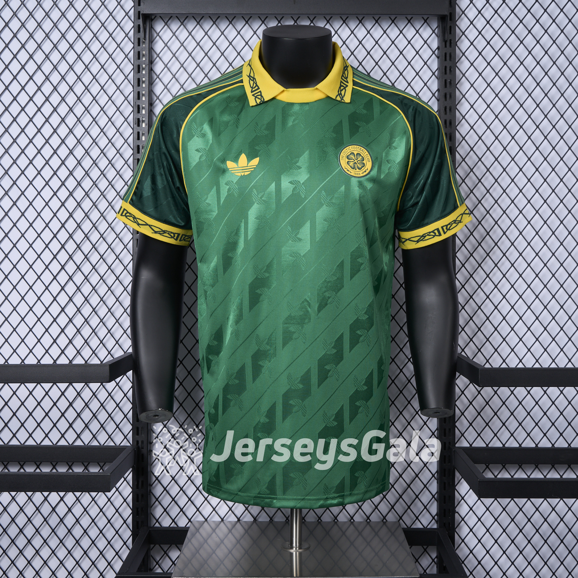 Celtic 24-25 Originals LFSTLR Green Jersey - Player Version - JerseysGala