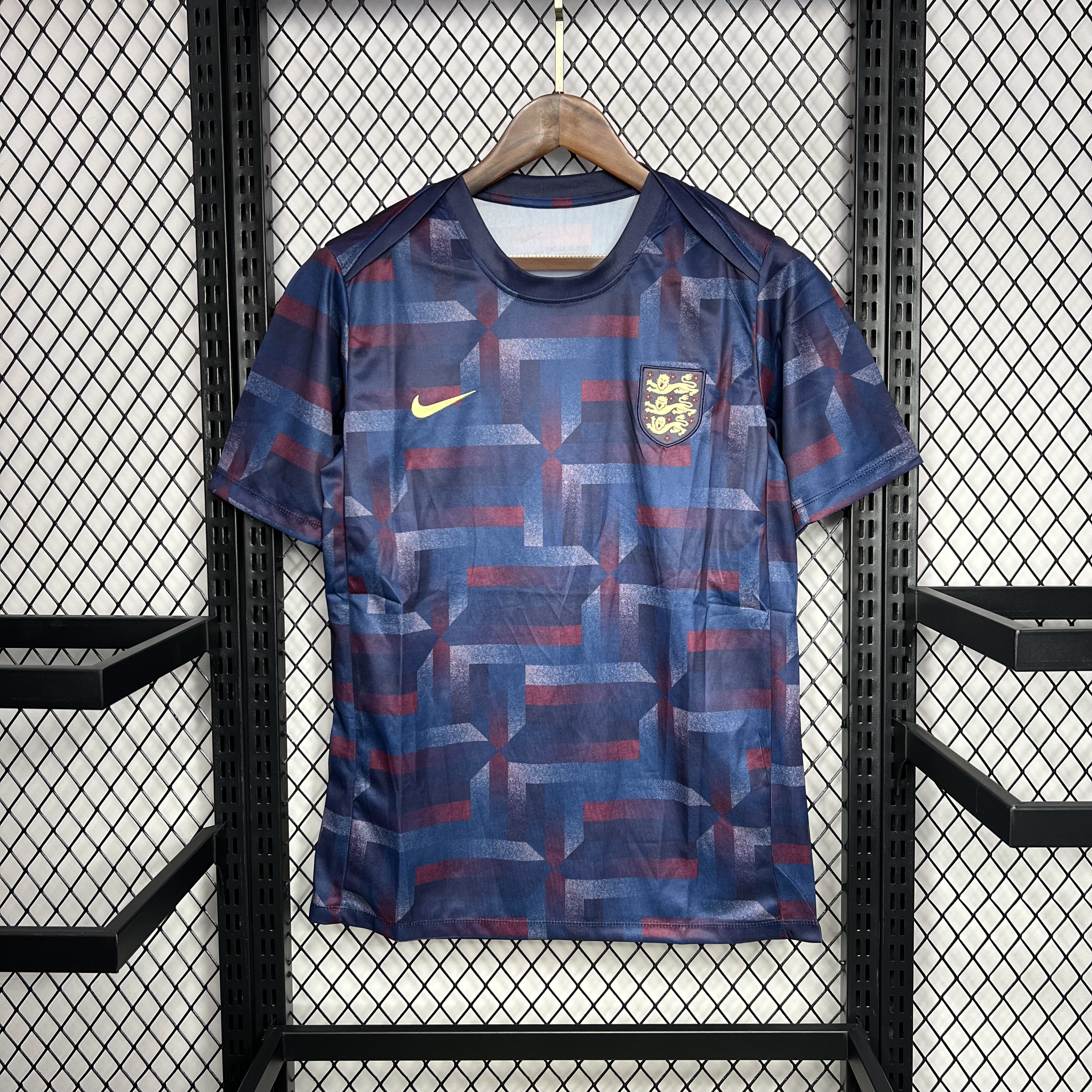 England 2024 Pre-match Training Jersey - Fans Version - JerseysGala