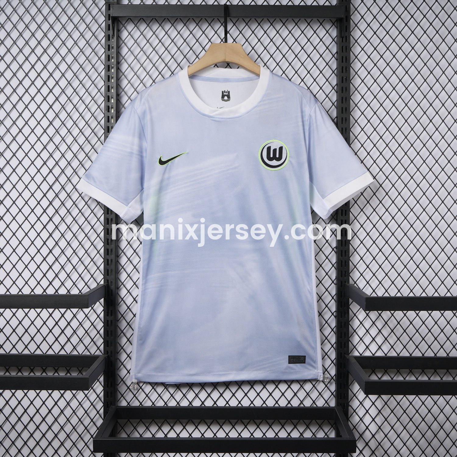 Wolfsburg 25-26 Away Unsponsored Jersey - Fans Version - JerseysGala