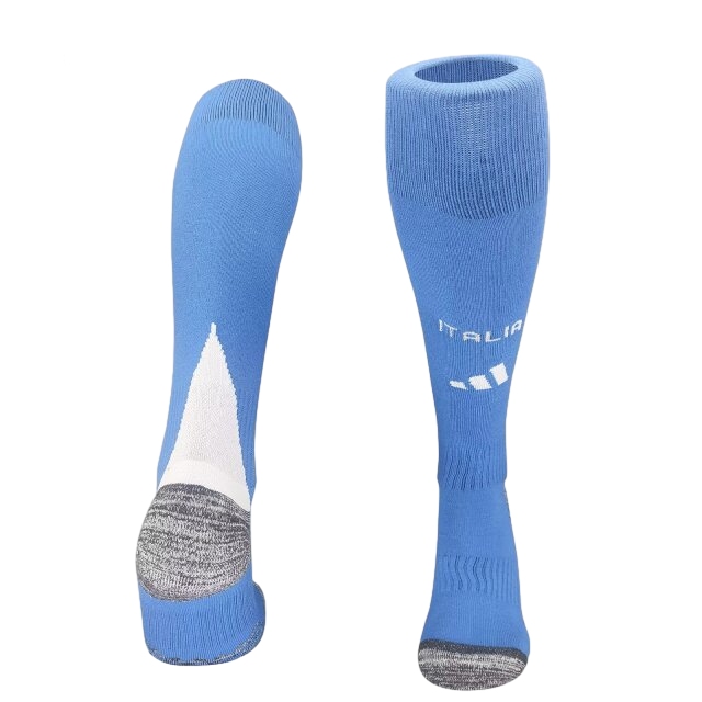 Italy 2024 Home Socks - Blue - JerseysGala