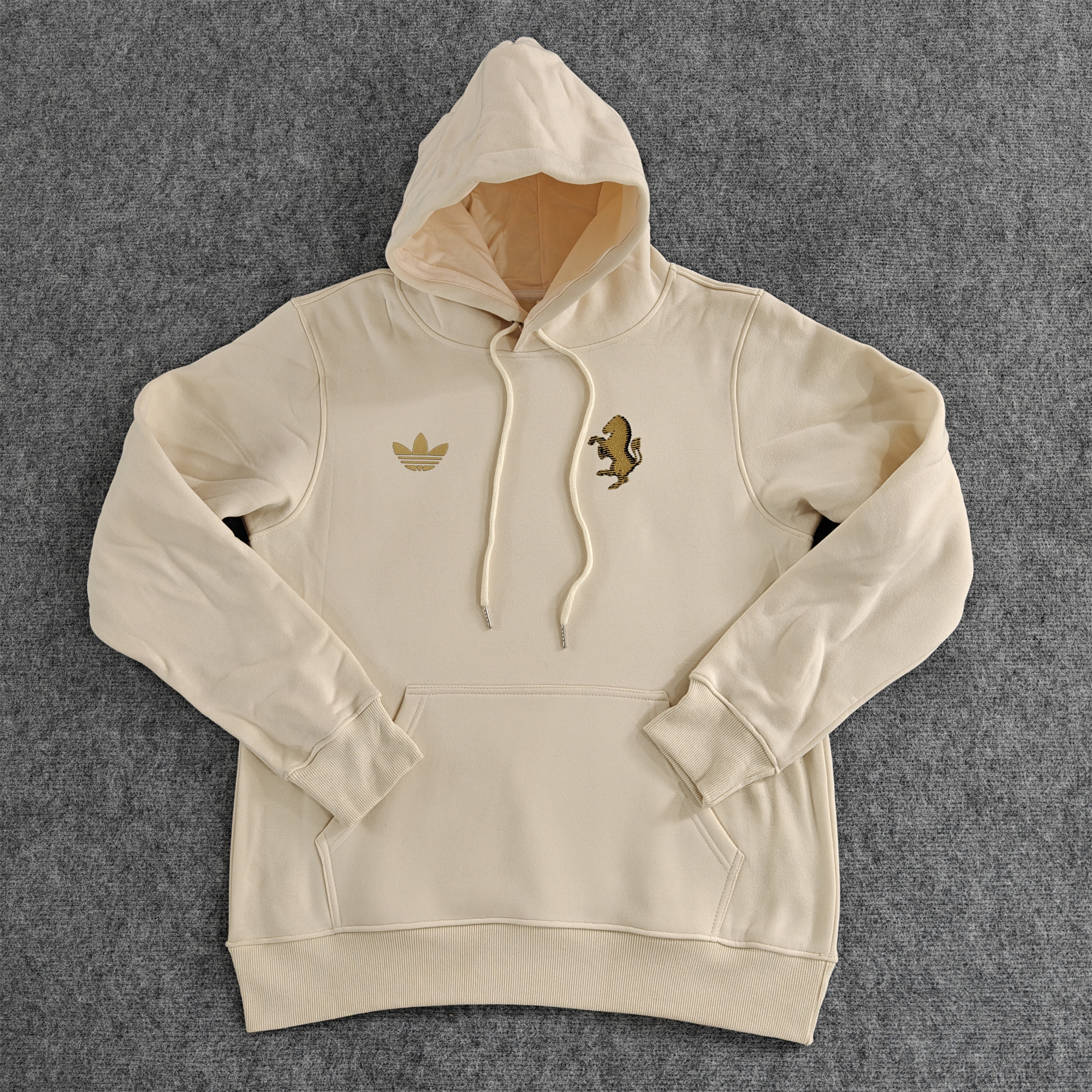 Juventus 24-25 Vintage Style Hoodie - Light Yellow - JerseysGala