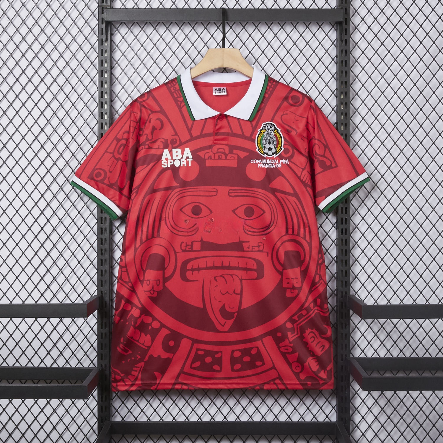 Retro Mexico 1998 Red Special Edition Jersey - JerseysGala