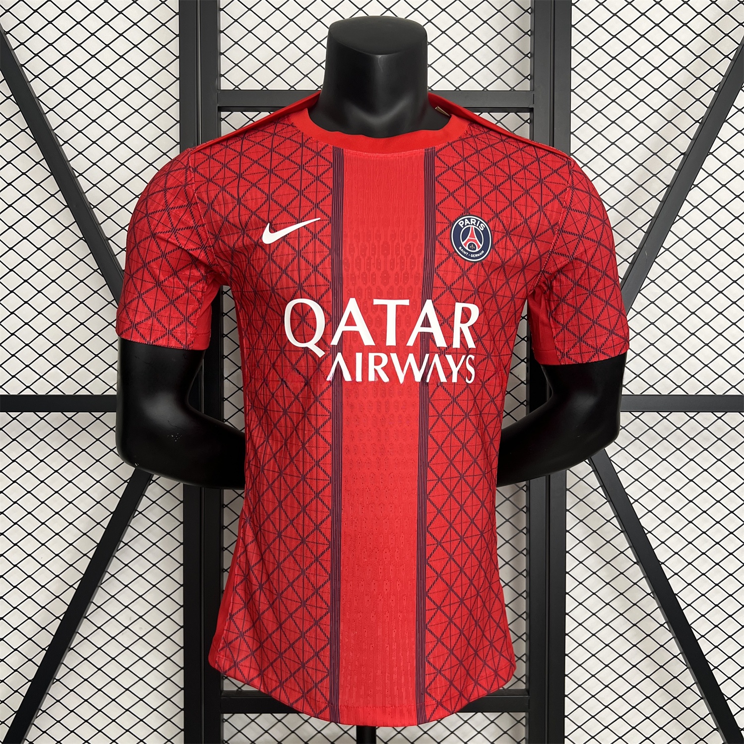 Paris Saint-Germain PSG 25-26 Red Pre-Match Training Jersey - Player Version - JerseysGala