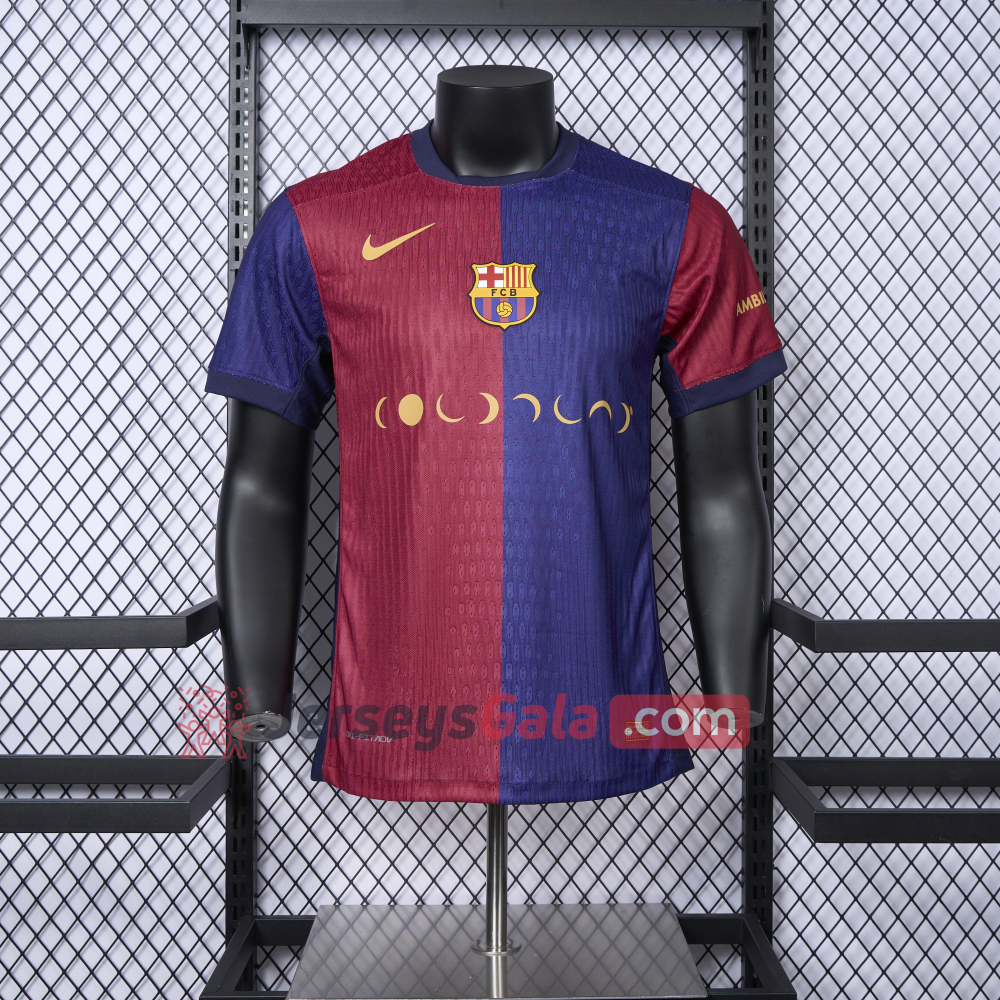 B.A.R.S.A X CP 24-25 Home New Co-Branded Jersey - Player Version - JerseysGala