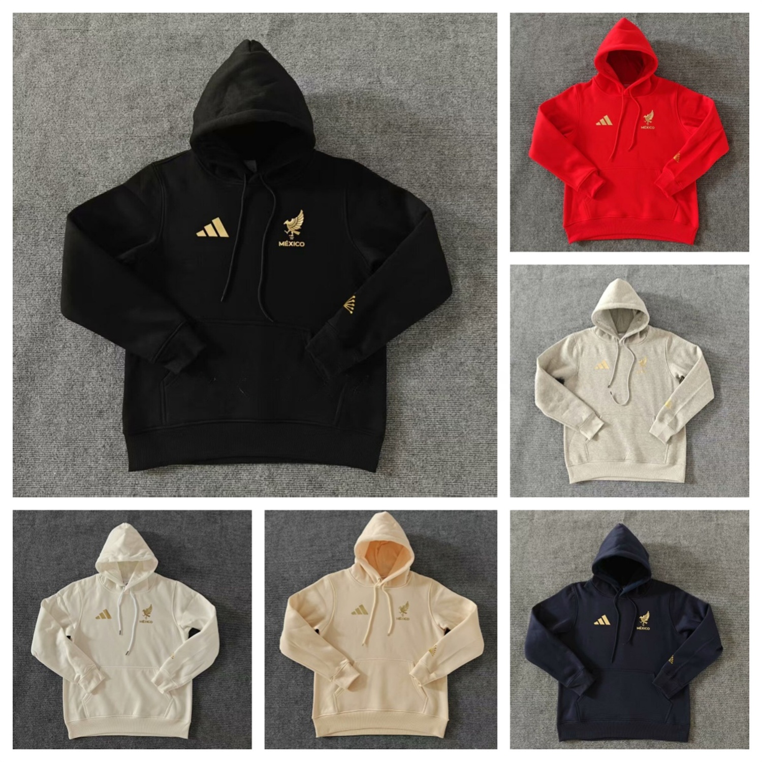 Mexico 2025 Gold Cup Black Special Edition Unisex Pullover Hoodie - JerseysGala
