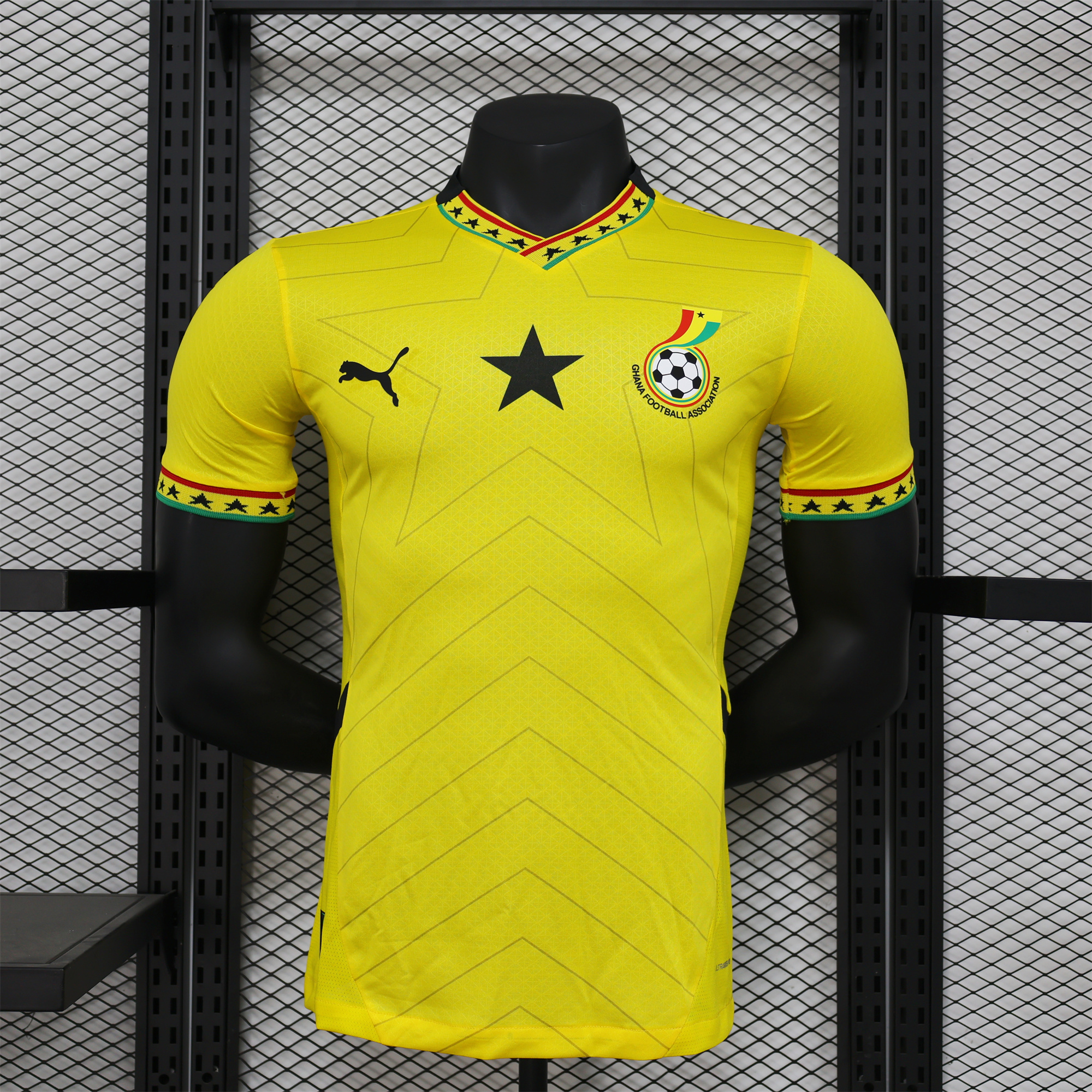 Ghana 2024-25 Away Jersey - Player Version - JerseysGala