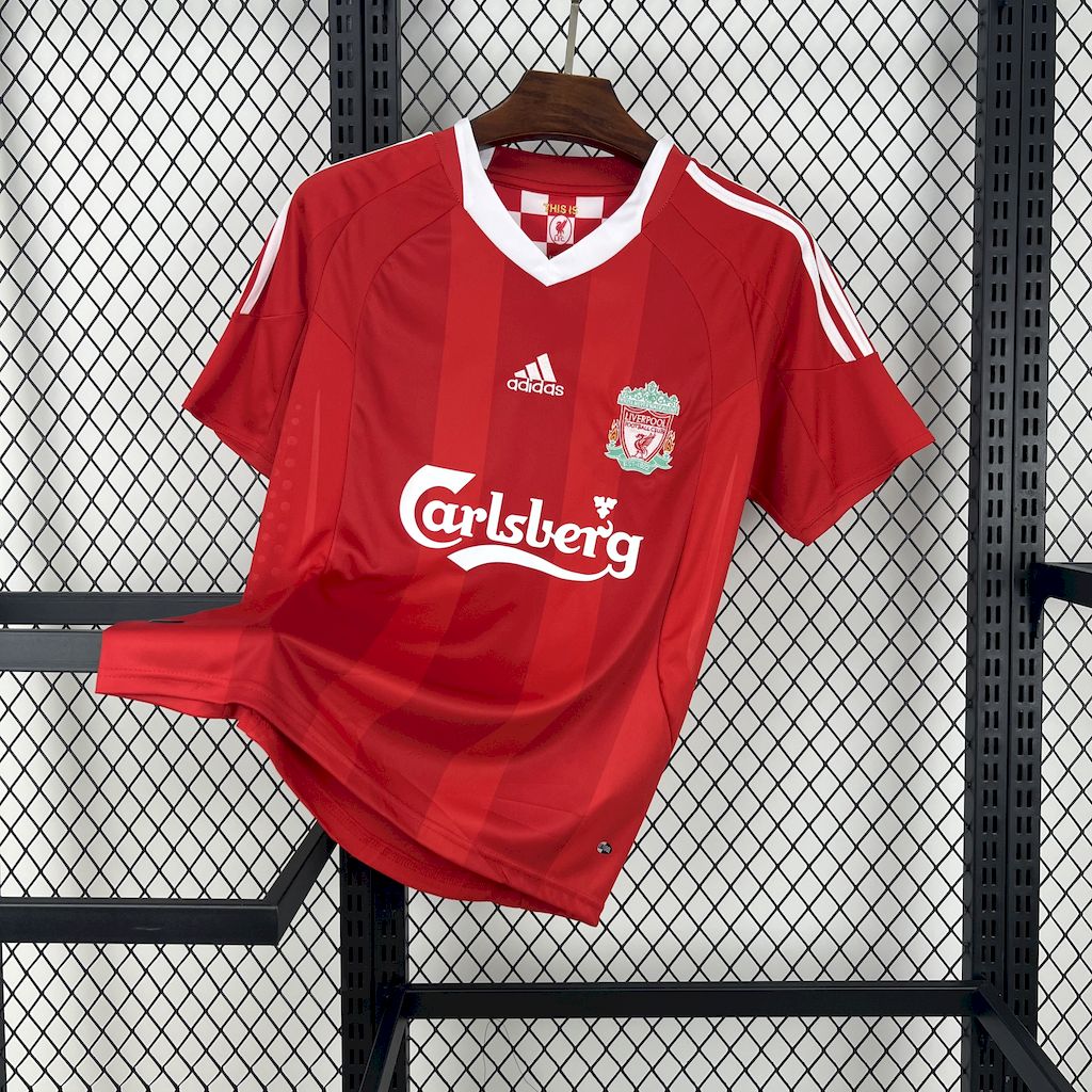 Retro Liver.pool 2008-10 Home Jersey - JerseysGala