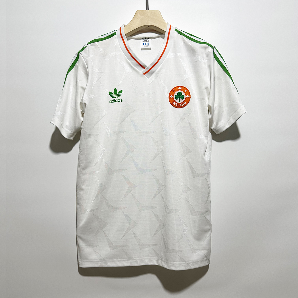 Retro Ireland 1990 Away Unsponsored Jersey - JerseysGala