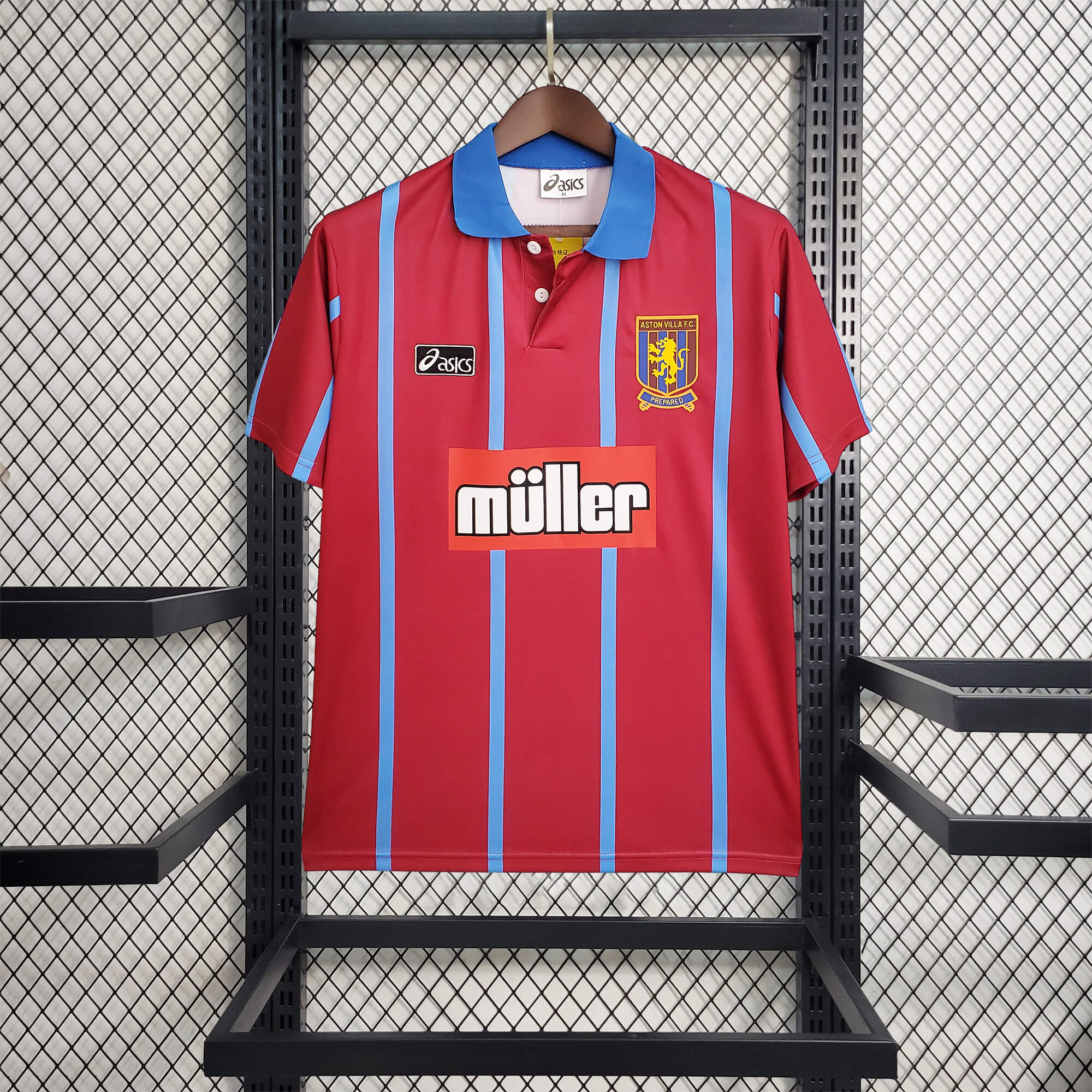Retro Aston Villa 1993-95 Home Stadium Jersey - JerseysGala