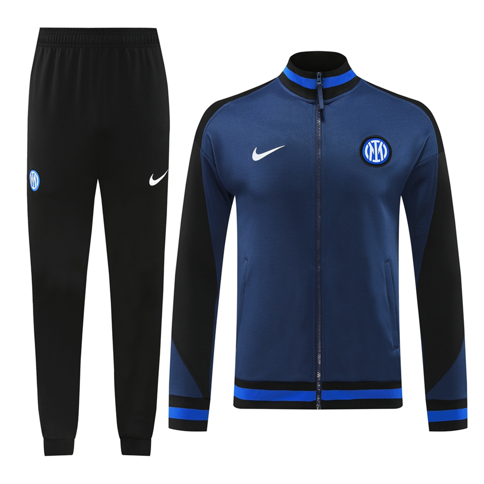 Inter Milan 24-25 Jacket Training Tracksuit - Deep Blue - JerseysGala