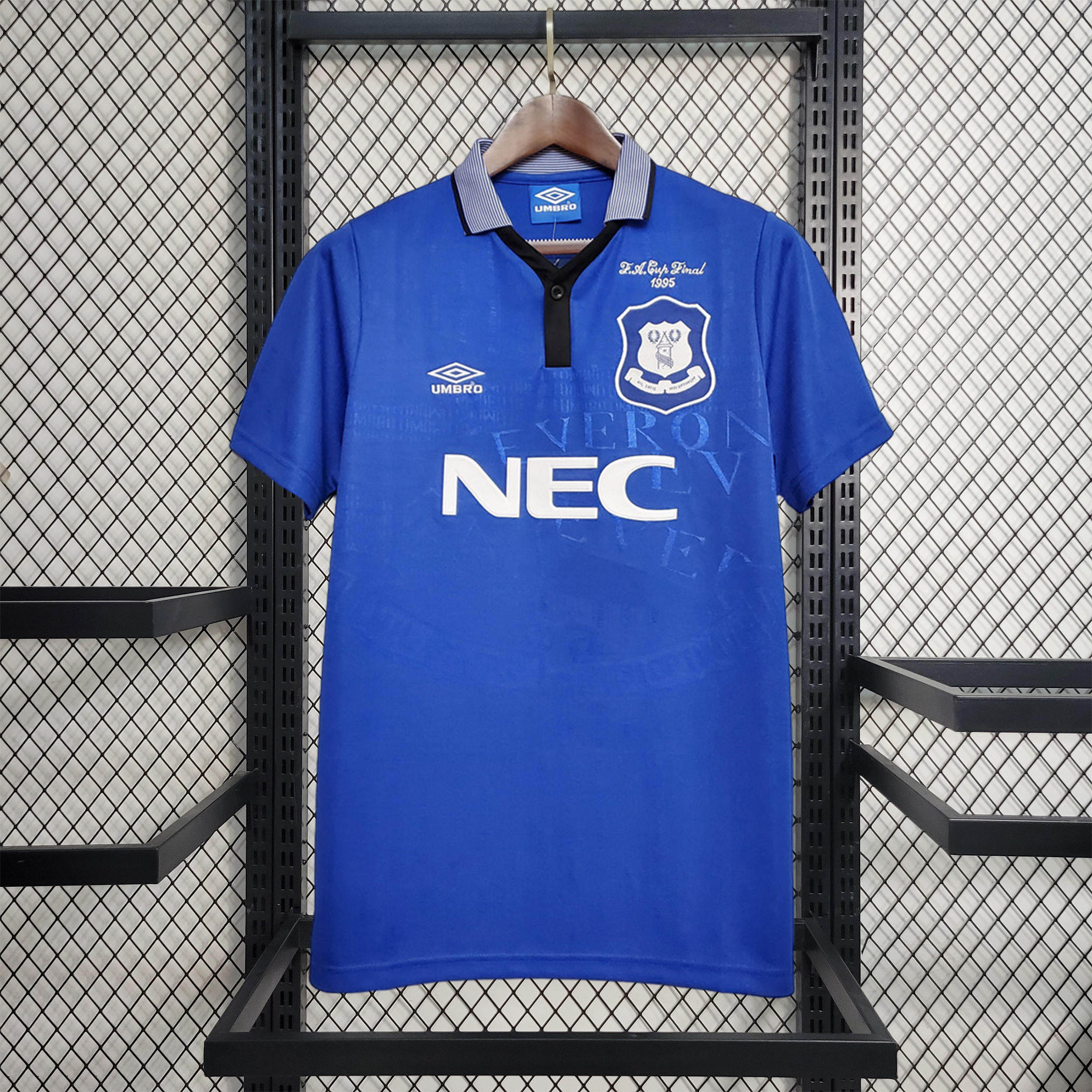Retro Everton 1995 FA Cup Final Jersey - JerseysGala