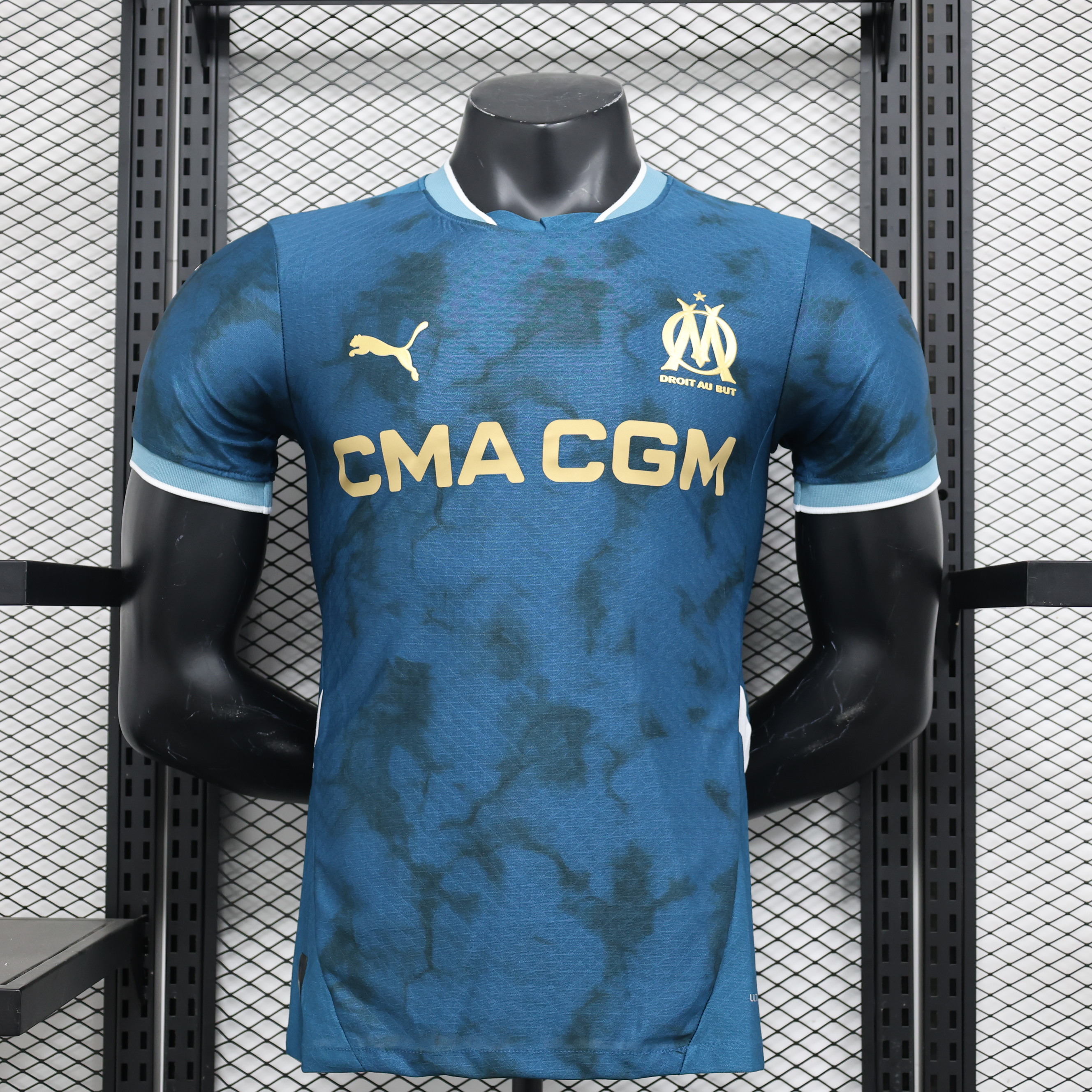 Marseille 24-25 Away Jersey - Player Version - JerseysGala