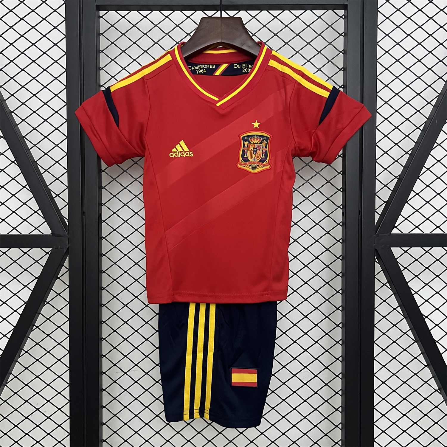 Retro Spain 2012 Home Kids Kit - JerseysGala