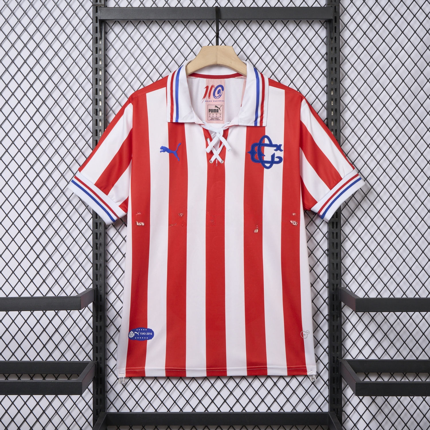 Retro Chivas de Guadalajara 2016-17 110-Years Anniversary Jersey - JerseysGala