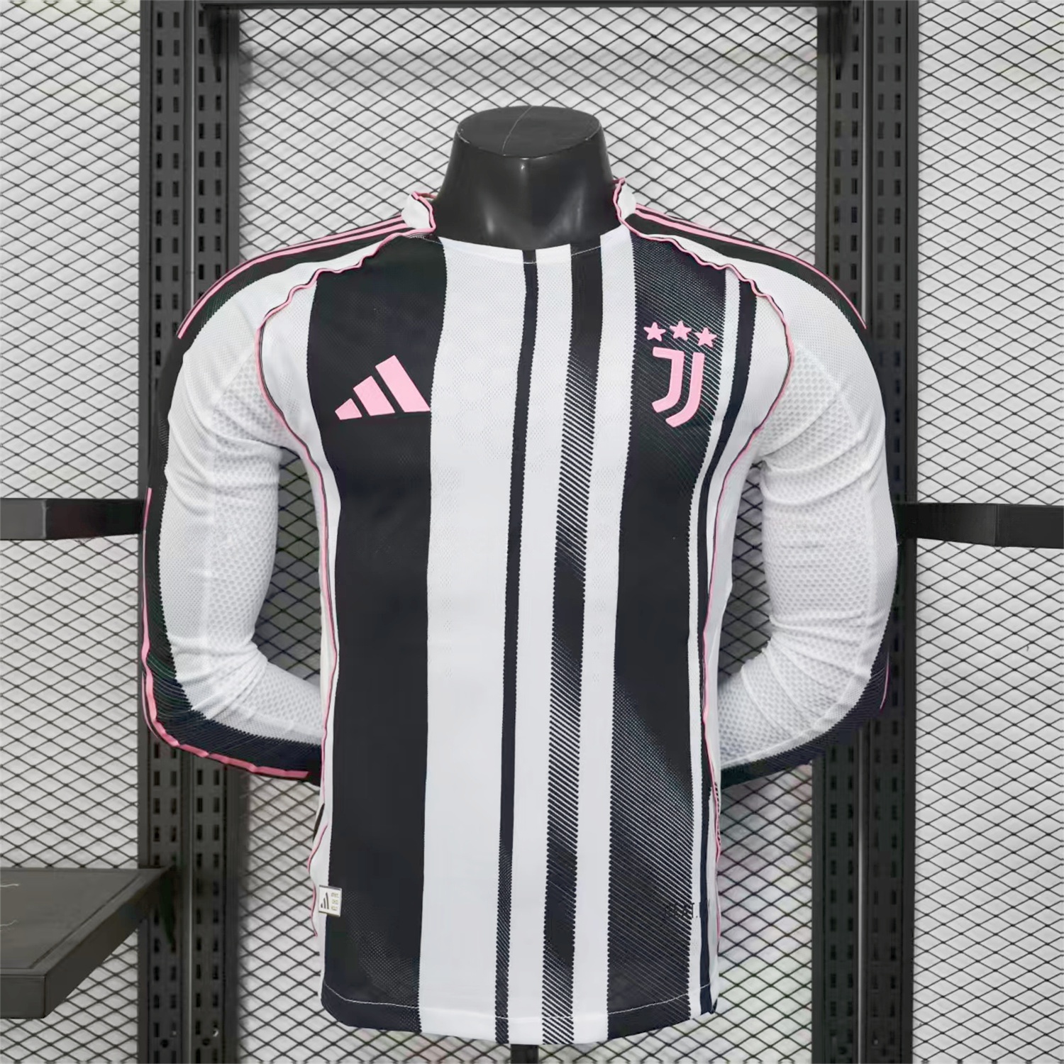 Juventus 25-26 Home Unsponsored Long Sleeves Jersey - Player Version - JerseysGala