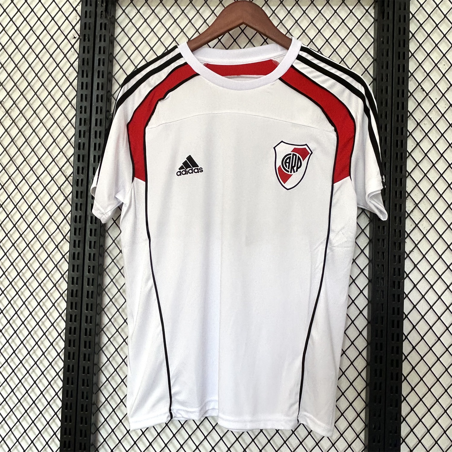 River Plate 25-26 Urban Purist Throwback White Jersey - Fans Version - JerseysGala