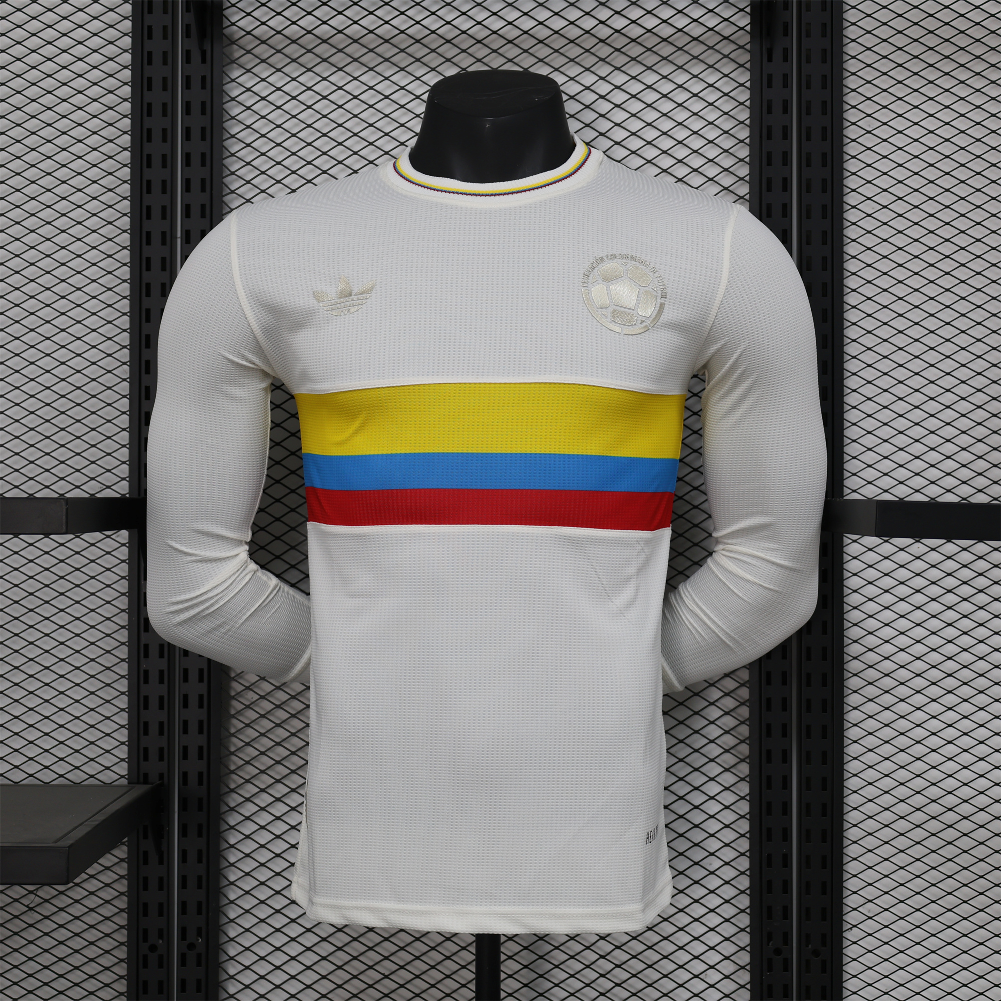 Colombia 2024 100th Anniversary Long Sleeve Jersey - Player Version - JerseysGala