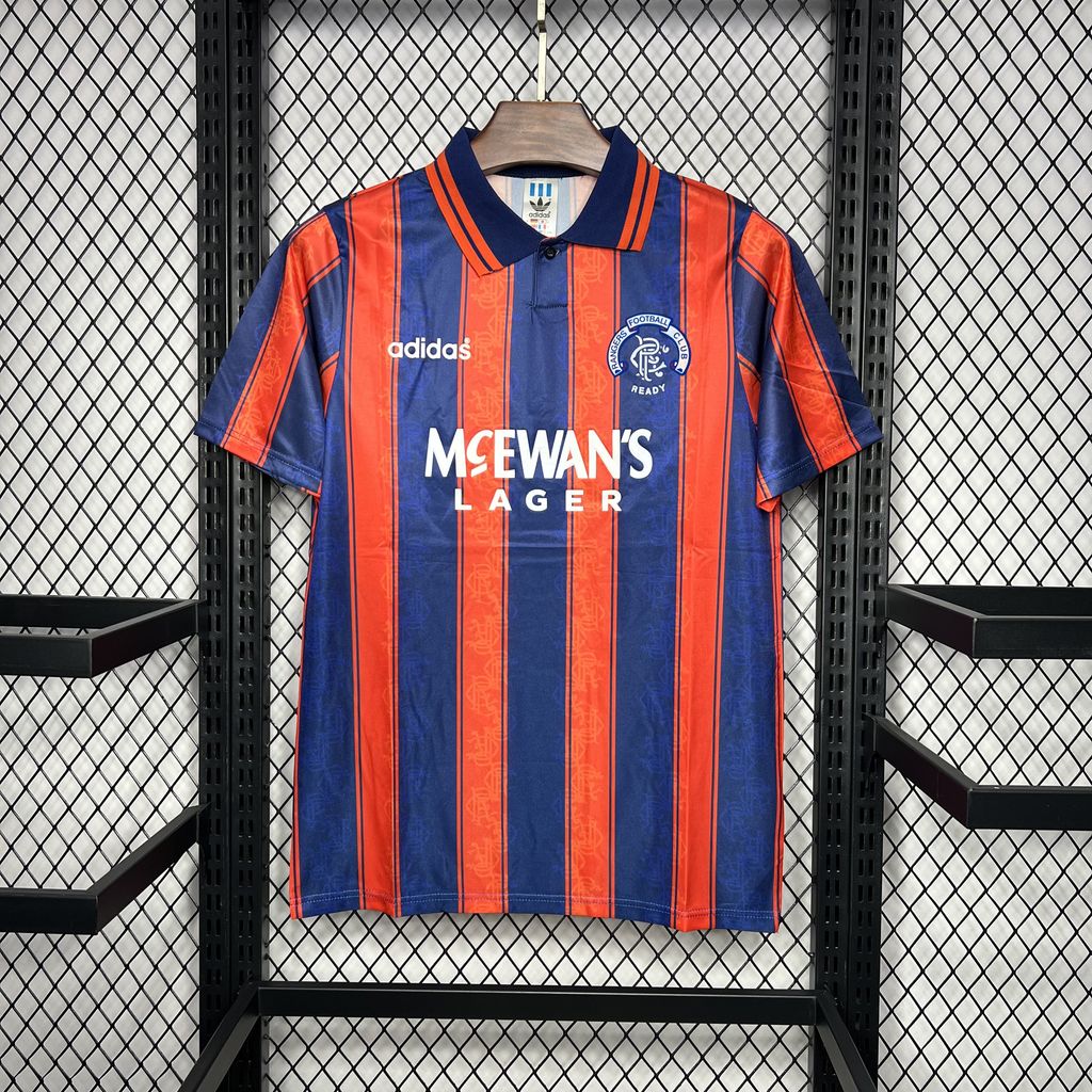 Retro Glasgow Rangers 1993-94 Away Stadium Jersey - JerseysGala