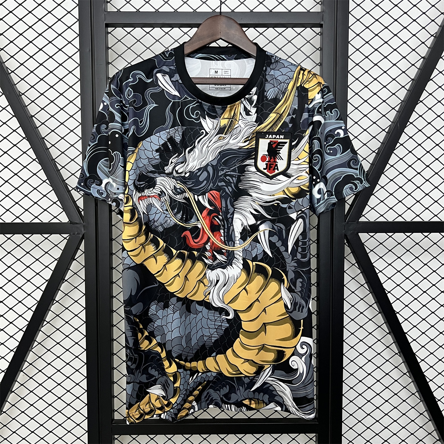 Japan 2024 Black Yellow Dargon Special Edition Jersey - Fans Version - JerseysGala