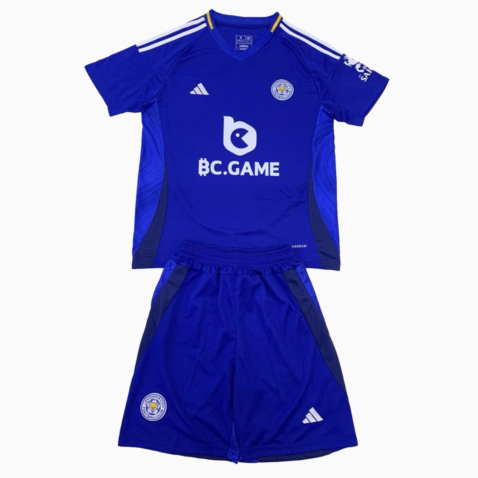 Leicester City 24-25 Home Men's Adult Jersey Set - Fans Version - JerseysGala