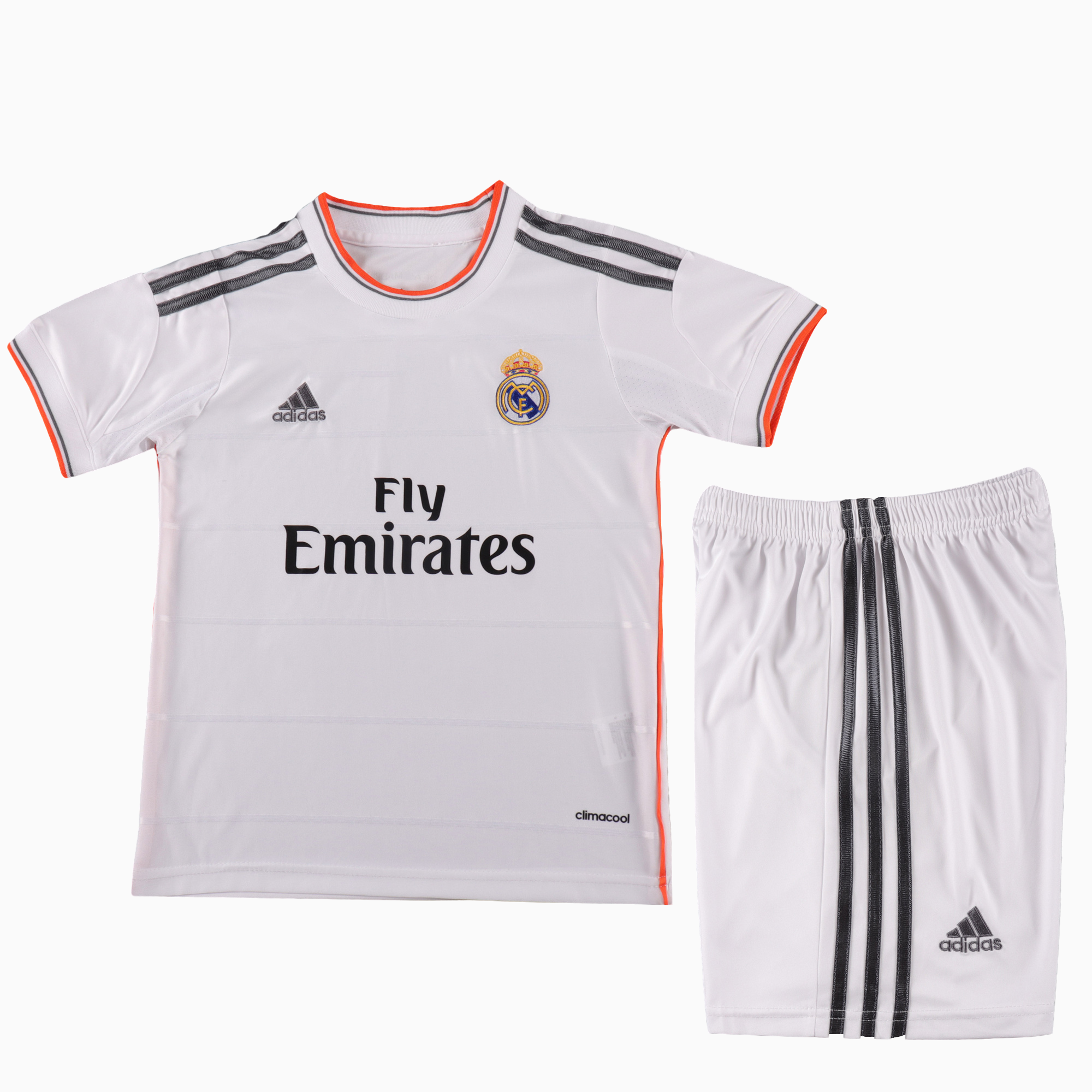 Retro Real Madrid 2013-14 Home Kids Kit - JerseysGala