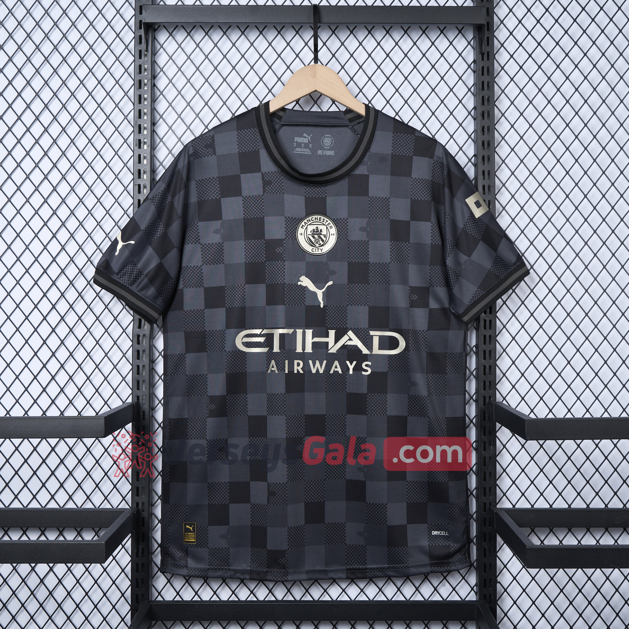 Manchester City 24-25 Black 130th Anniversary Jersey - Fans Version - JerseysGala
