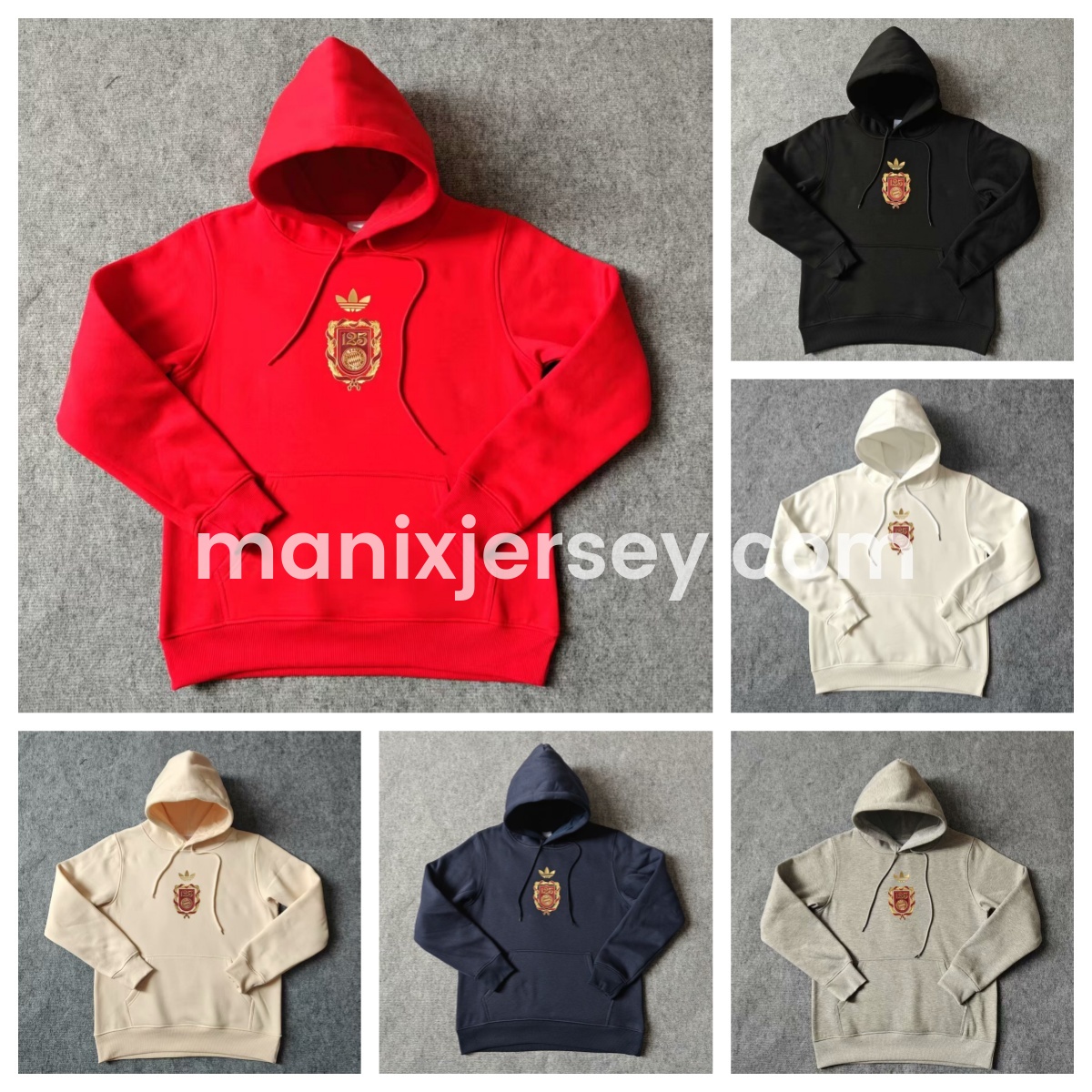 Bayern Munich 2025 125th Anniversary Unisex Pullover Hoodie - JerseysGala