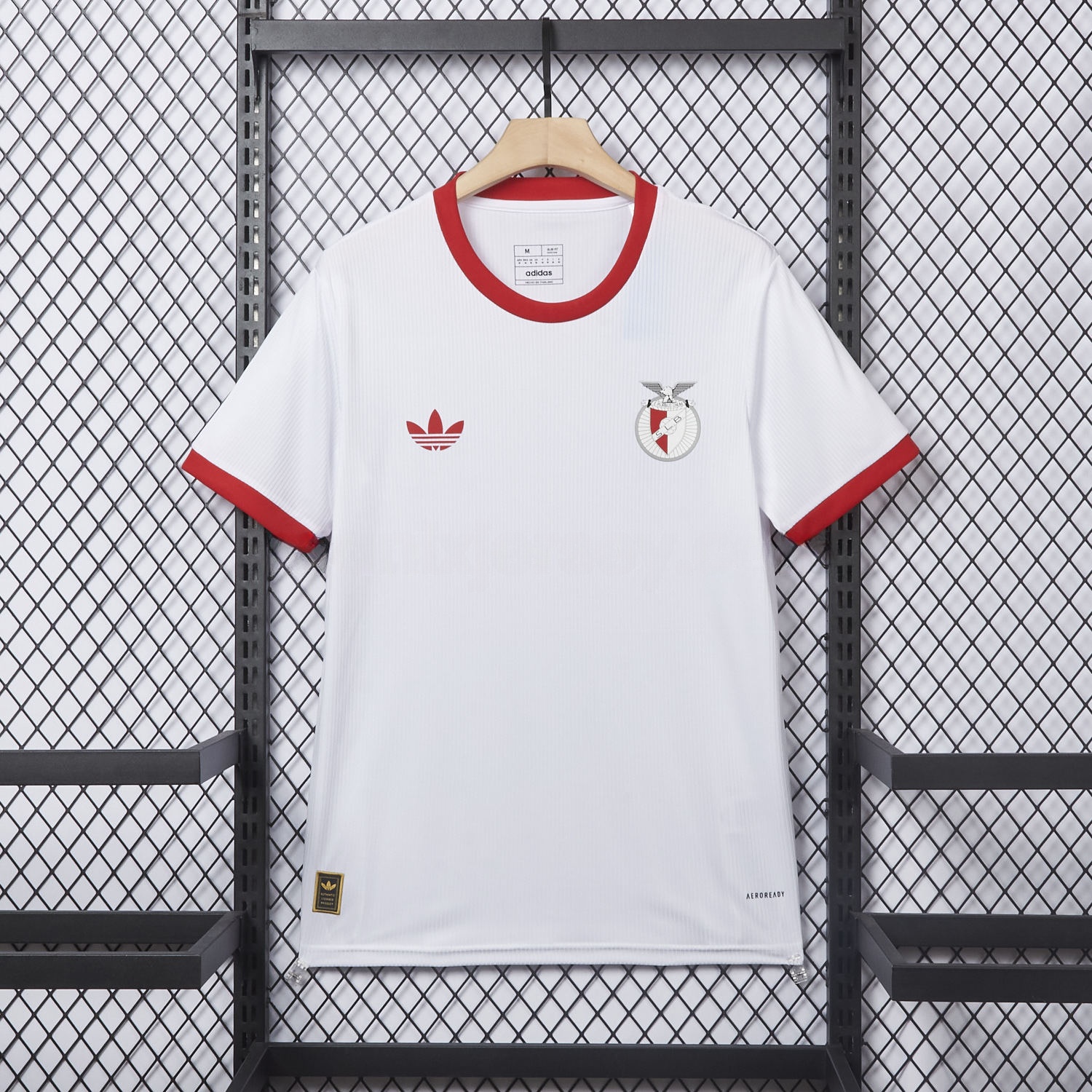 Benfica 25-26 White Anniversary Jersey - Fans Version - JerseysGala