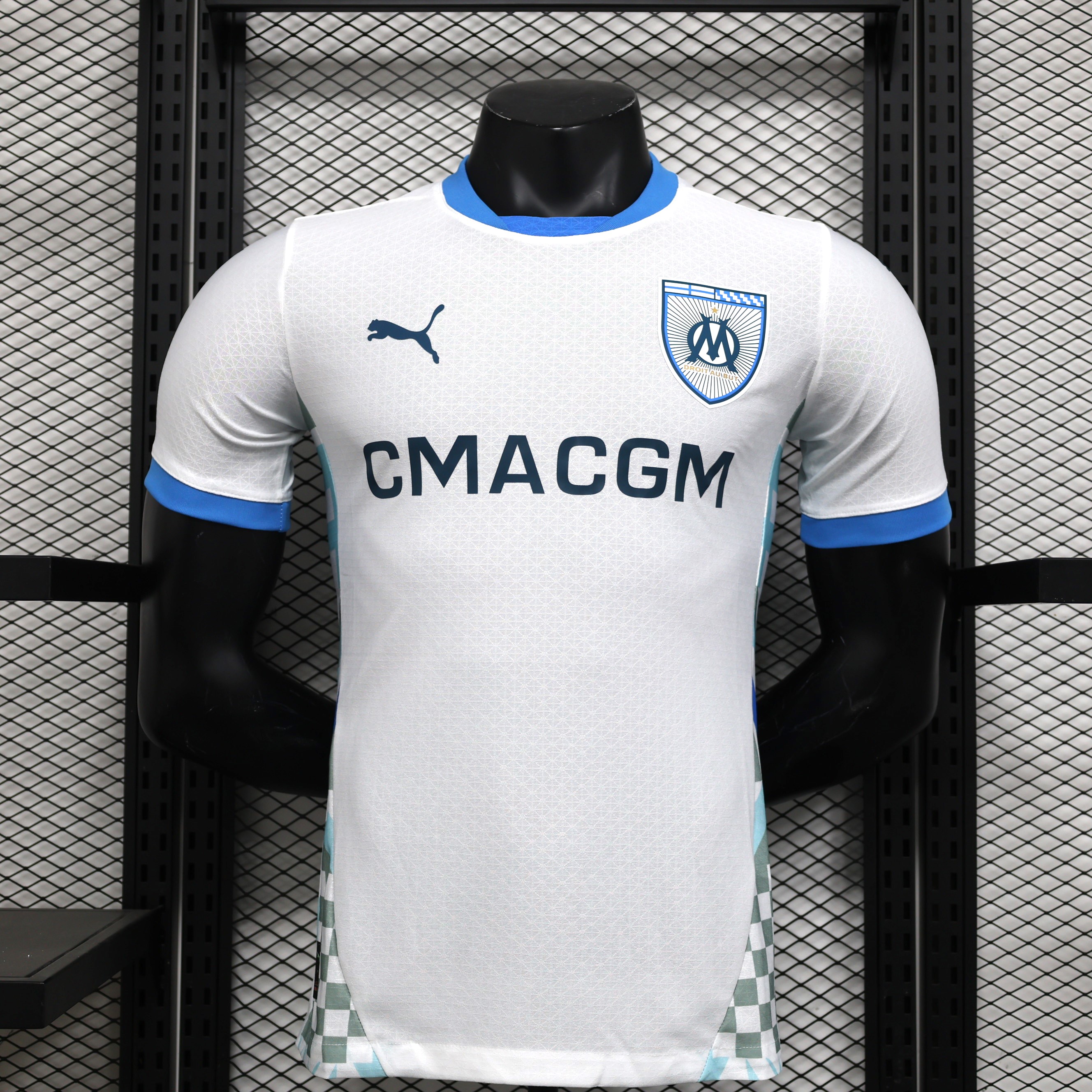 Marseille 24-25 Home Stadium Jersey - Player Version - JerseysGala