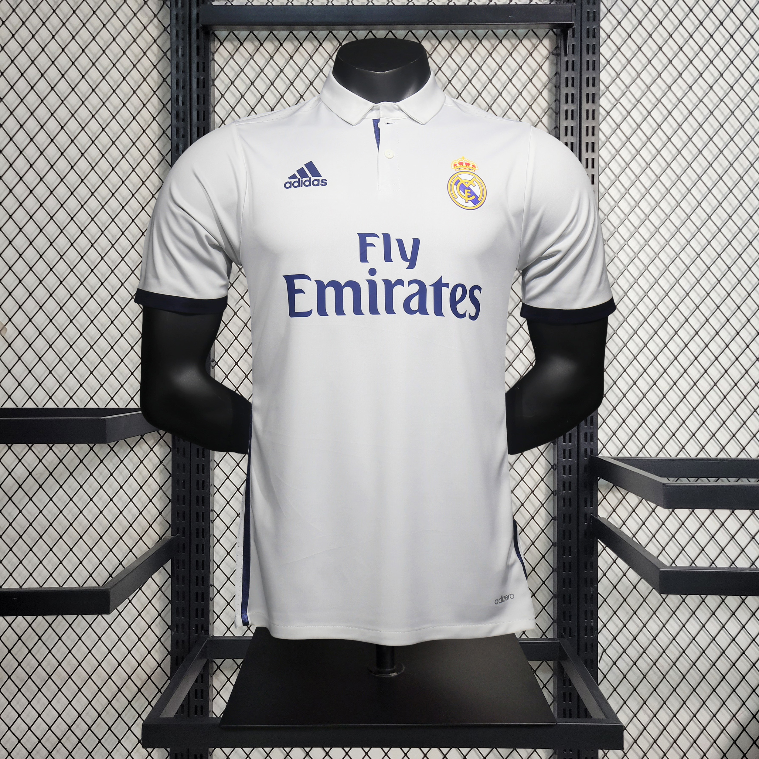 Retro Real Madrid 16-17 Home Jersey - Player Version - JerseysGala