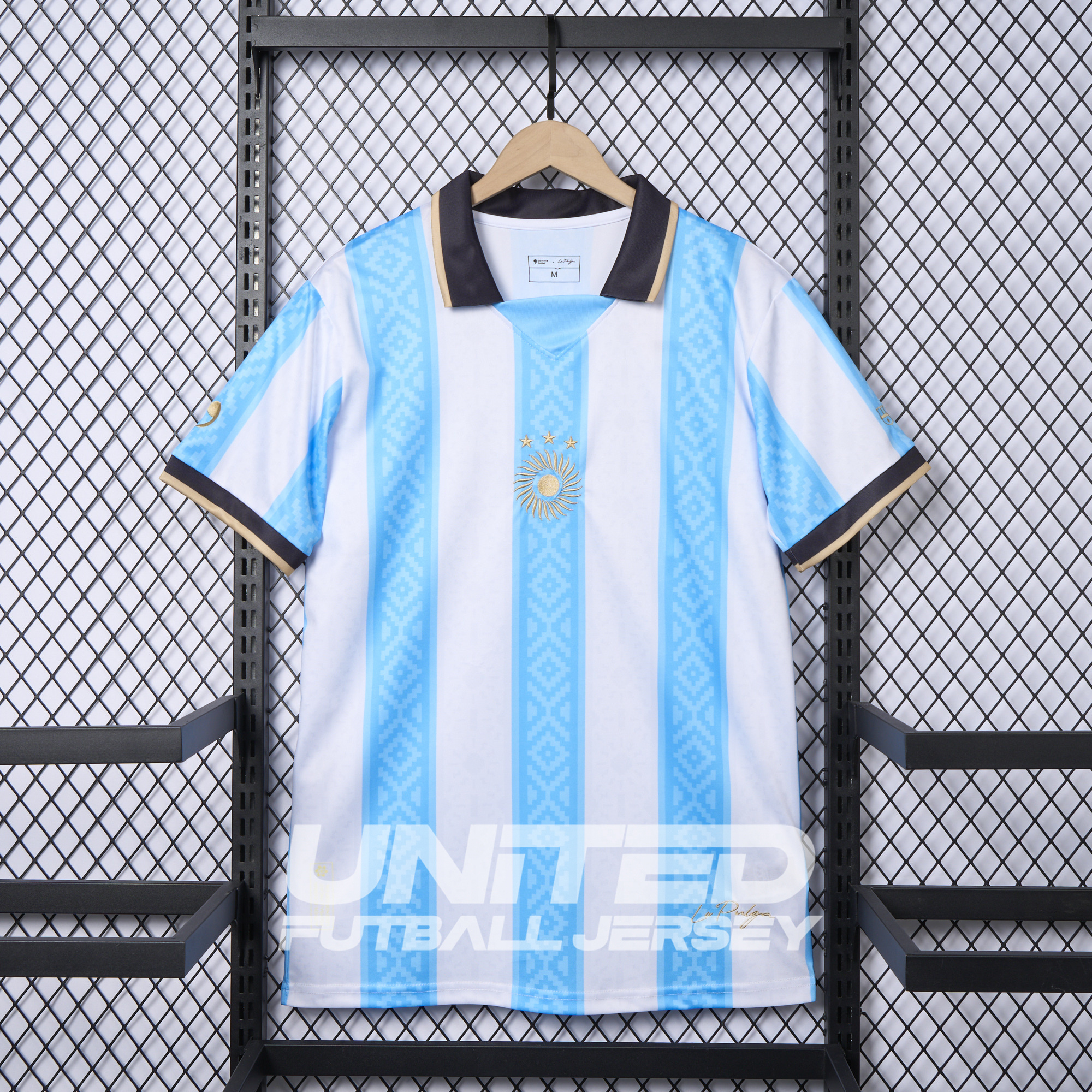 Argentina 2024-25 COMMA Messi Jersey - Fans Version - JerseysGala