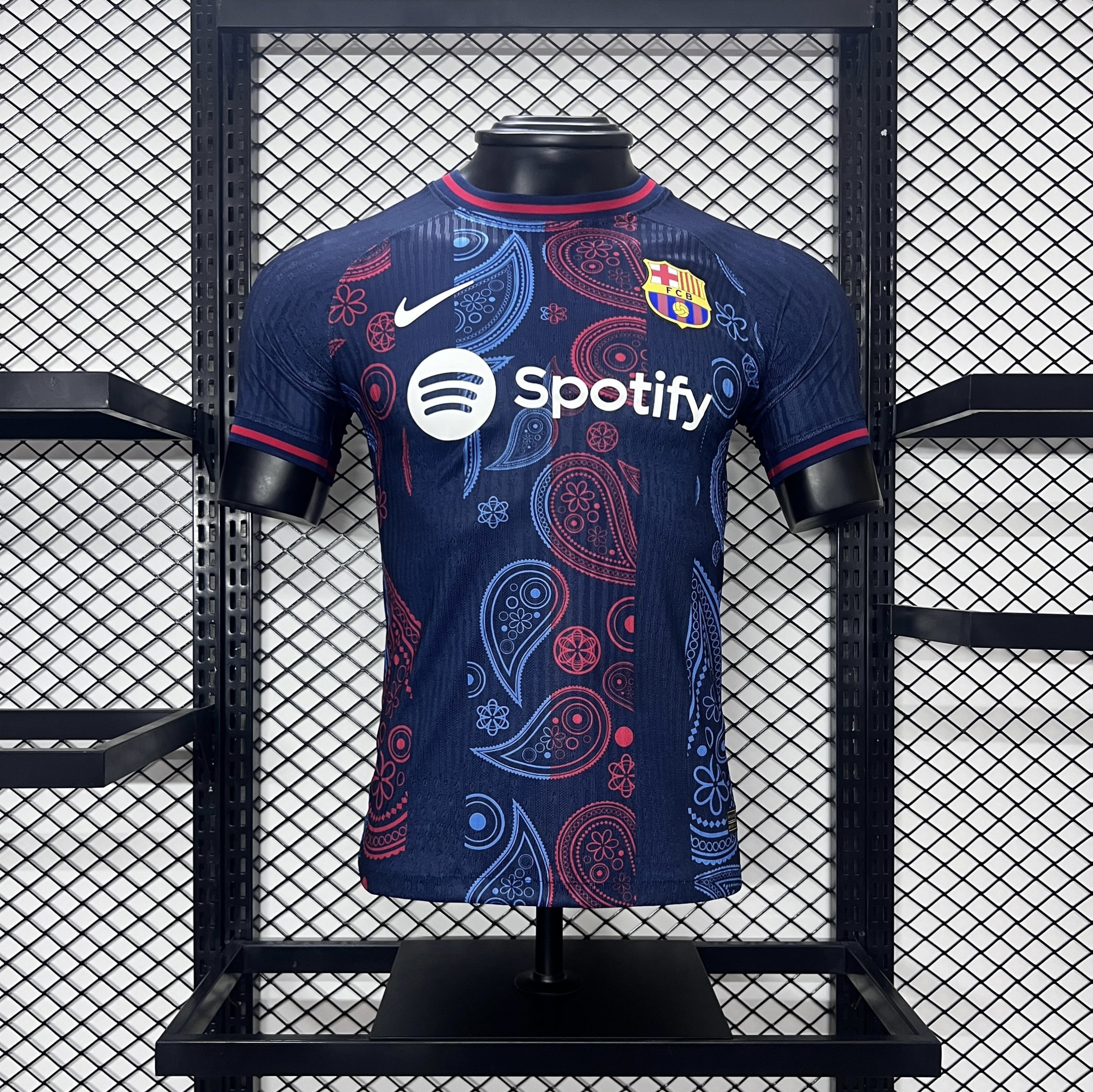 B.A.R.S.A 24-25 Blue Speical Jersey - Player Version - JerseysGala