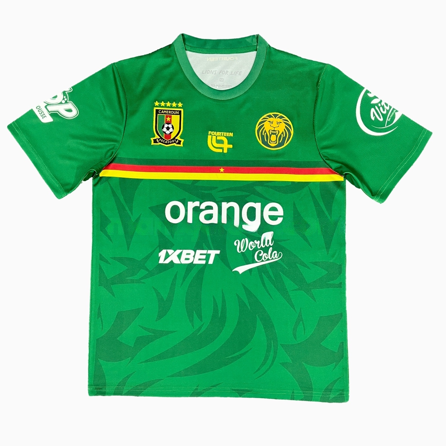 Cameroon 25-26 Green Training Jersey - Fans Version - JerseysGala