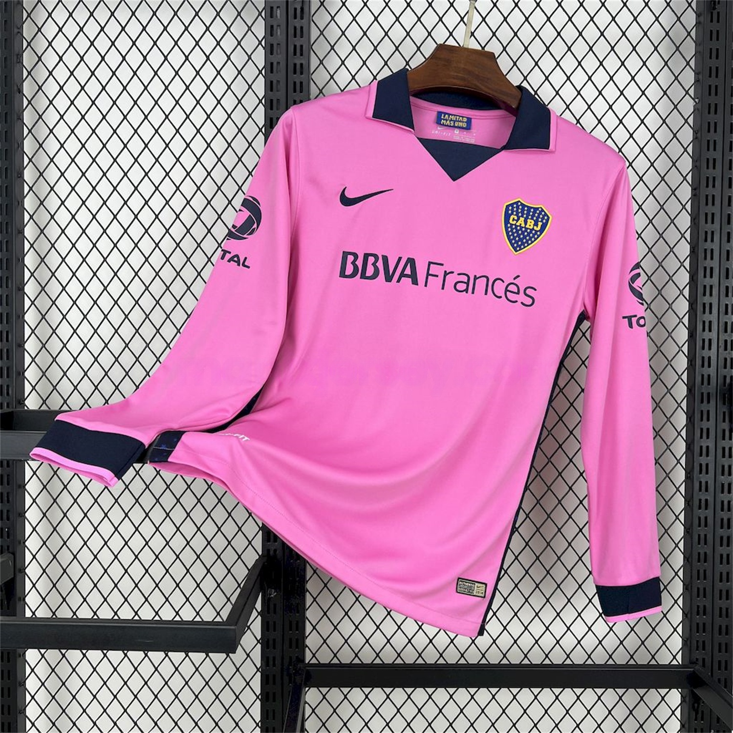 Retro Boca Juniors 2013-14 Away Long Sleeves Jersey - JerseysGala