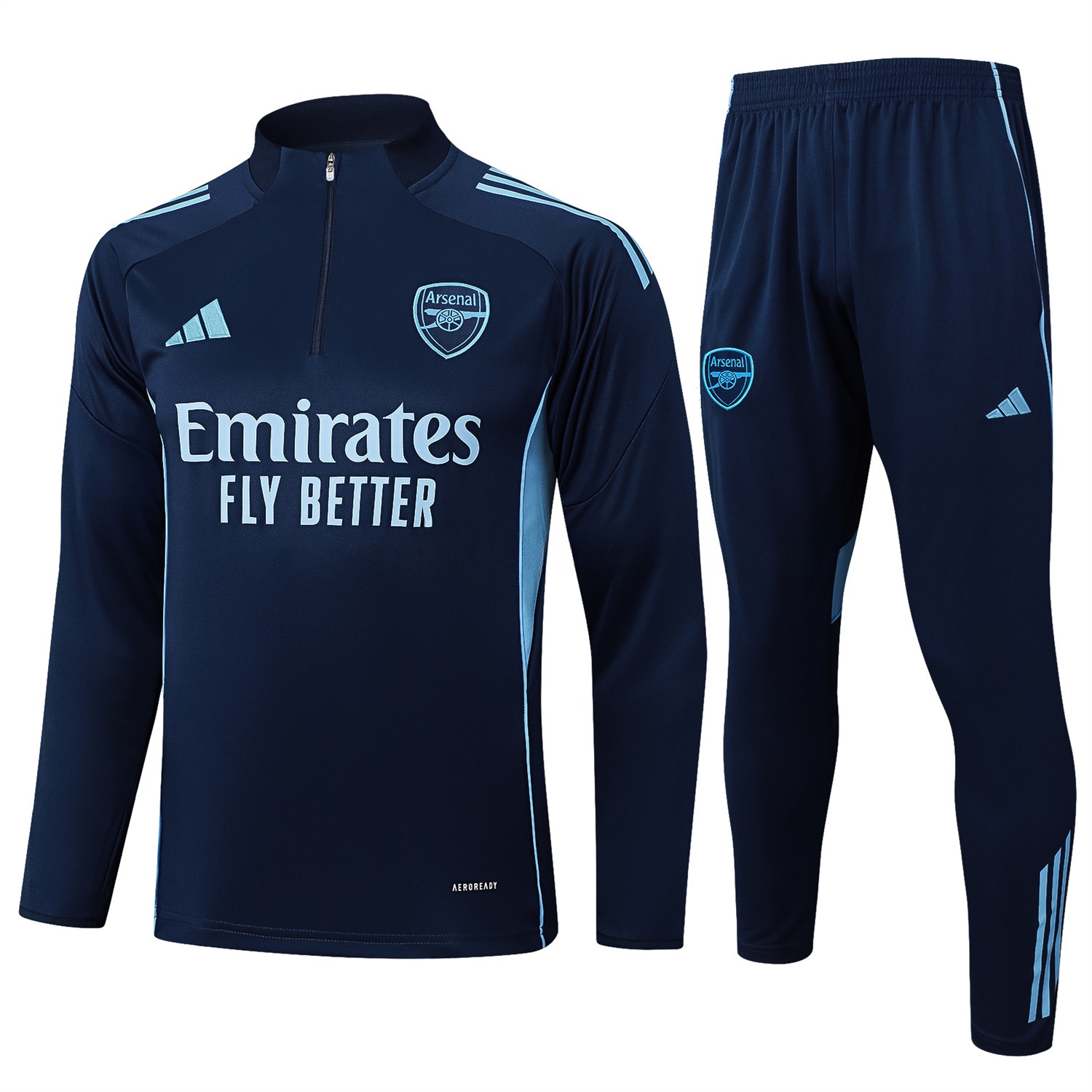 Arsenal 25-26 Long Sleeve Training Set - Deep Blue - JerseysGala