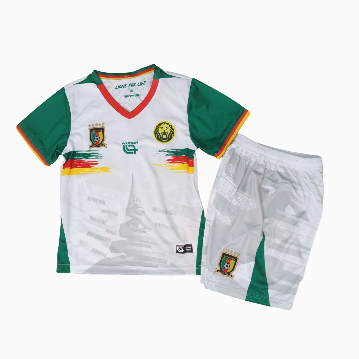 Cameroon 25-26 Third Kids Kit - JerseysGala