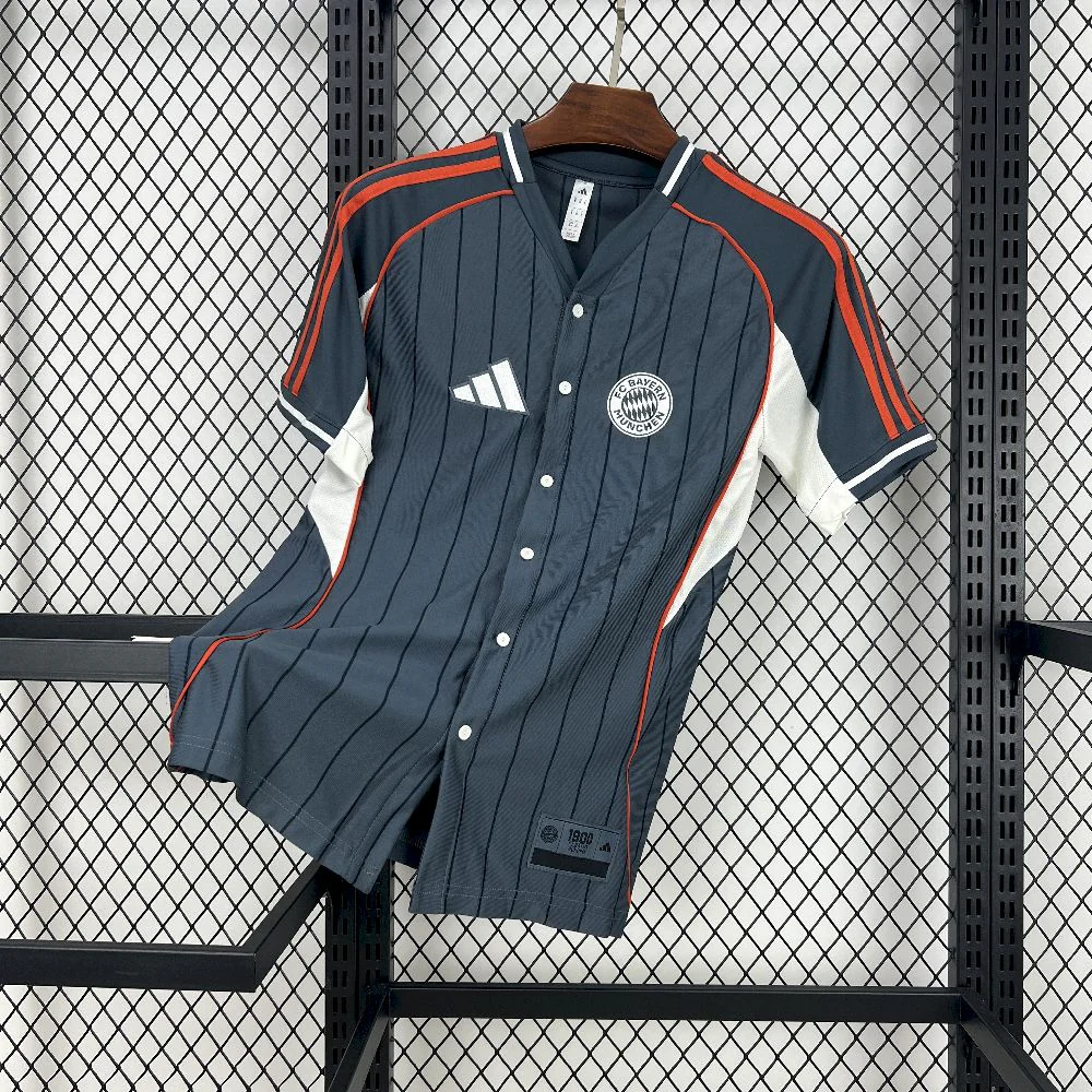 Bayern Munich 25-26 US Pack Baseball Jersey - JerseysGala