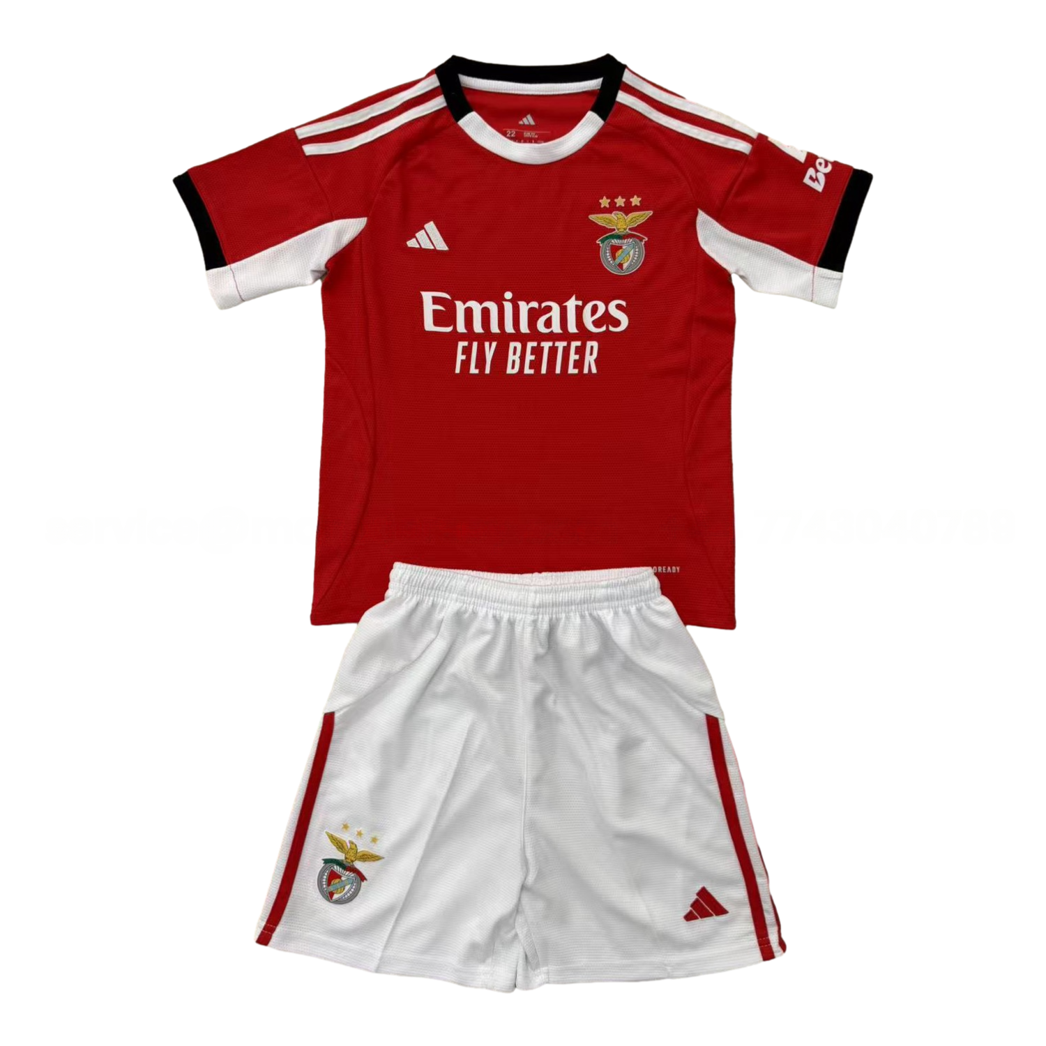 Benfica 25-26 Home Men's Adult Jersey Set - Fans Version - JerseysGala