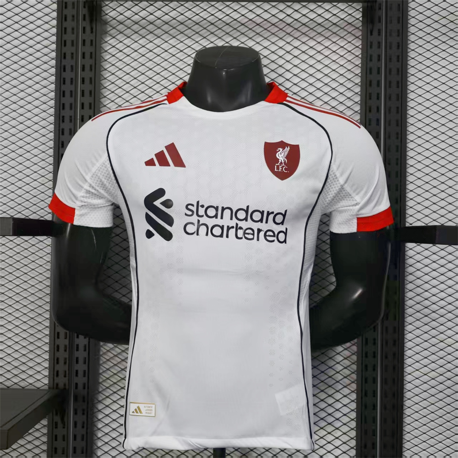 Liver.pool 25-26 Away White Jersey - Player Version - JerseysGala