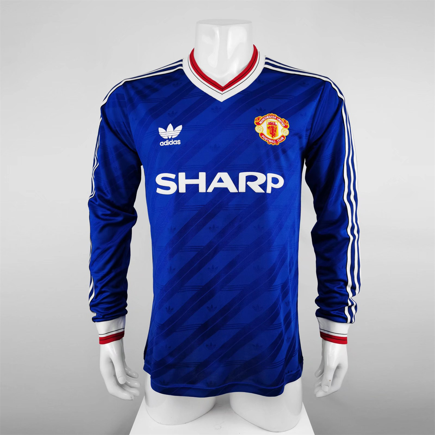 Retro Manchester United 86-88 Third Long Sleeve Jersey - JerseysGala