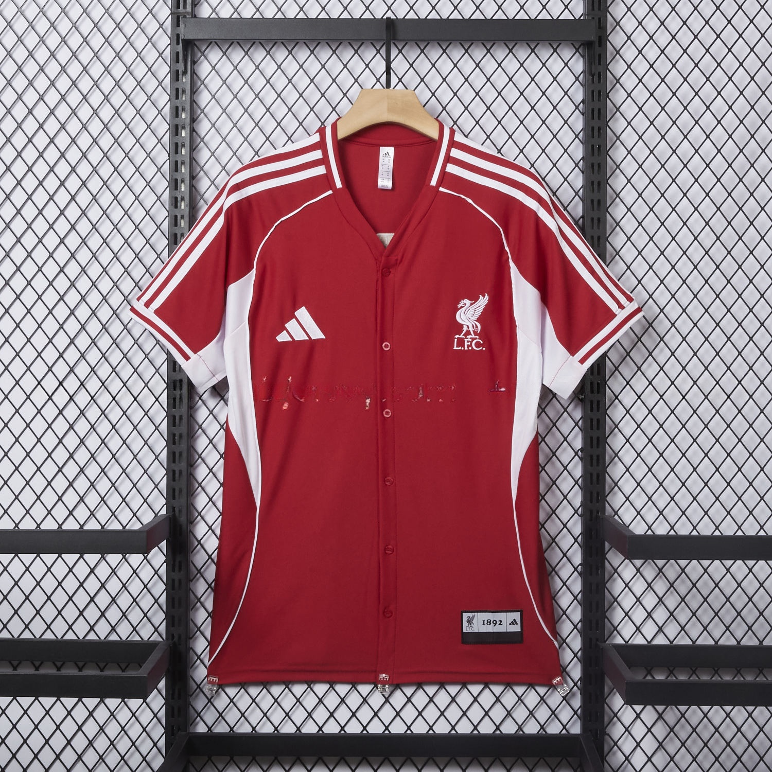 Liver.pool 25-26 Red Baseball Jersey - JerseysGala