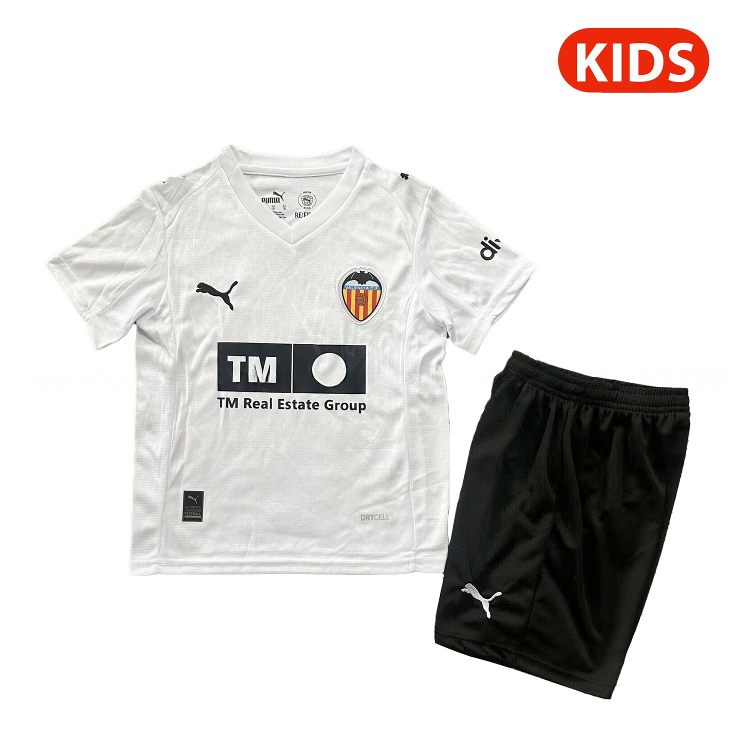 Valencia 25-26 Home Kids Kit - JerseysGala