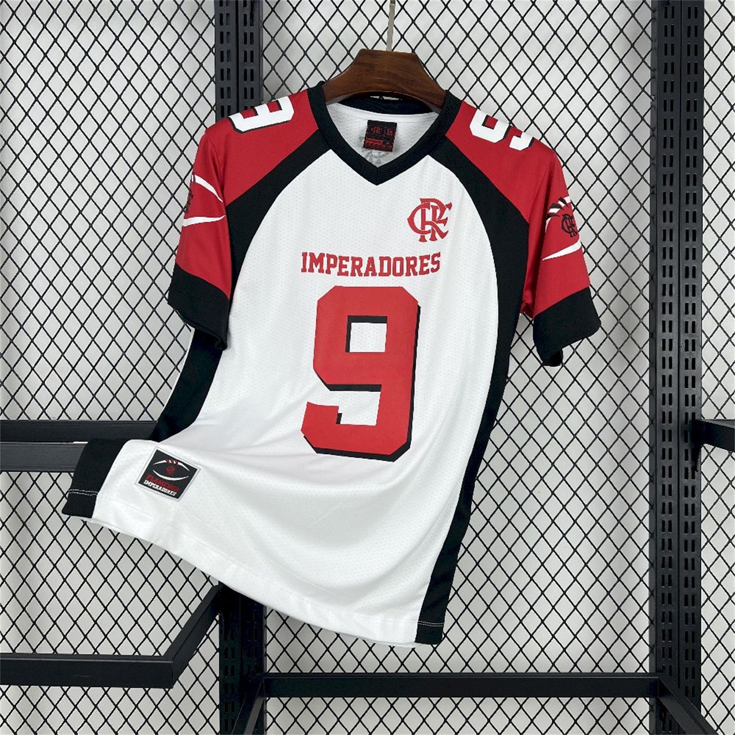 Flamengo 25-26 Imperators No. 9 White Jersey - JerseysGala