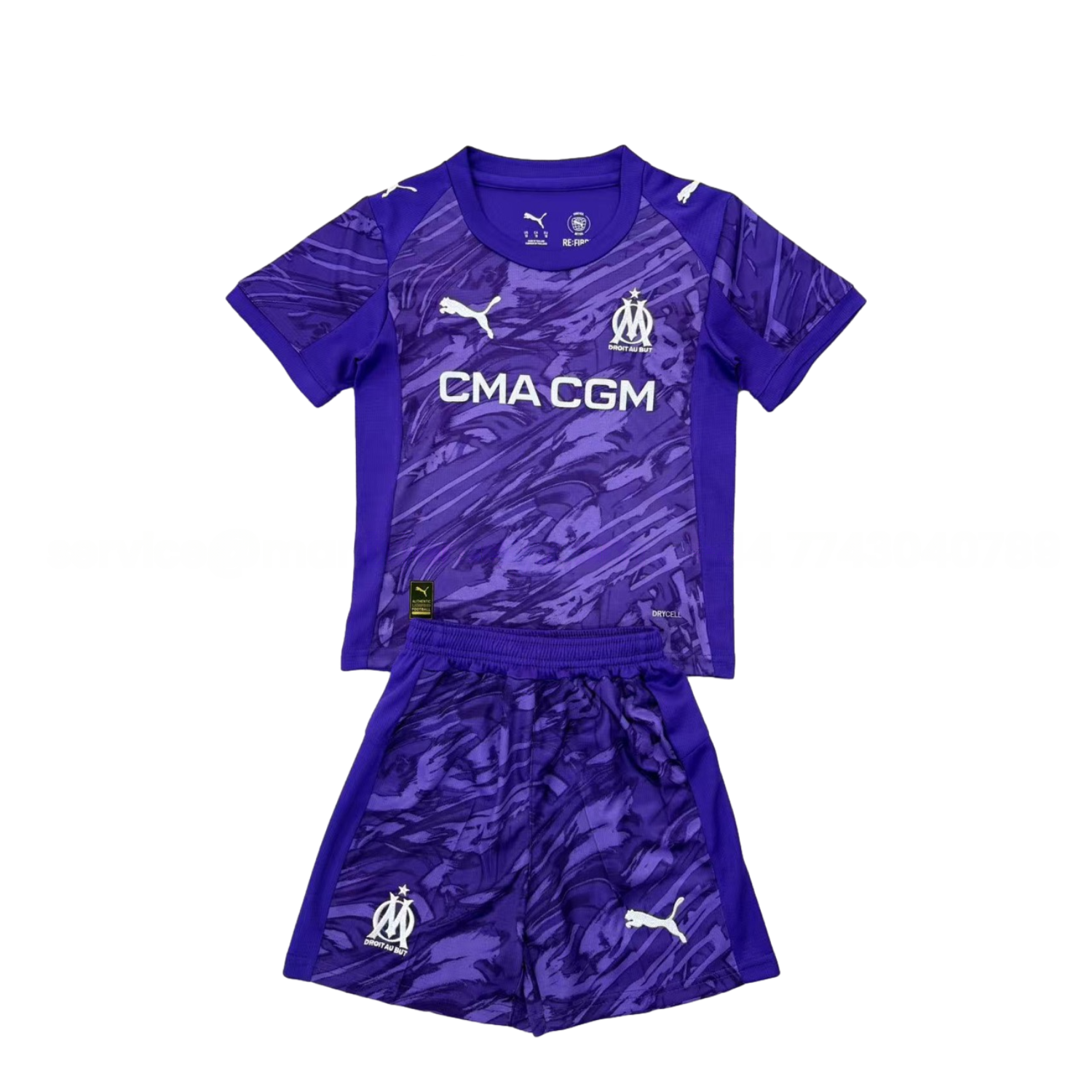 Marseille 25-26 Purple Goalkeeper Men's Adult Jersey Set - Fans Version - JerseysGala