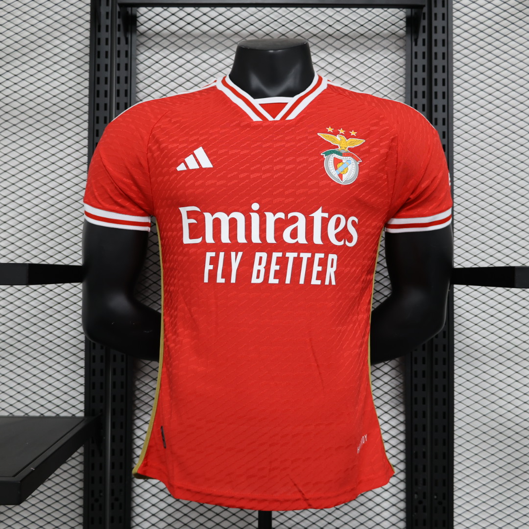 Benfica 23-24 Home Stadium Jersey - Player Version - JerseysGala