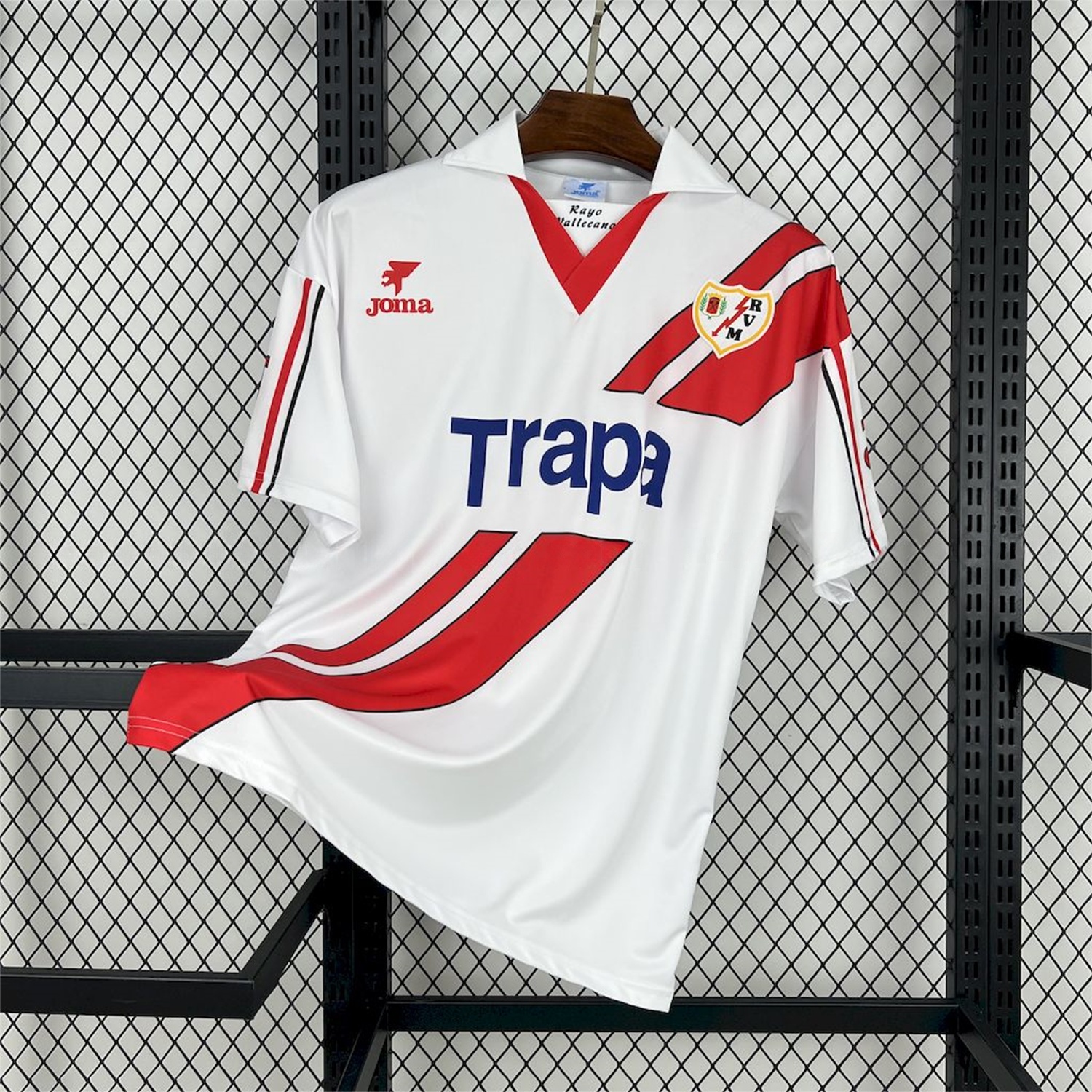 Retro Rayo Vallecano 1997-98 Home Jersey - JerseysGala