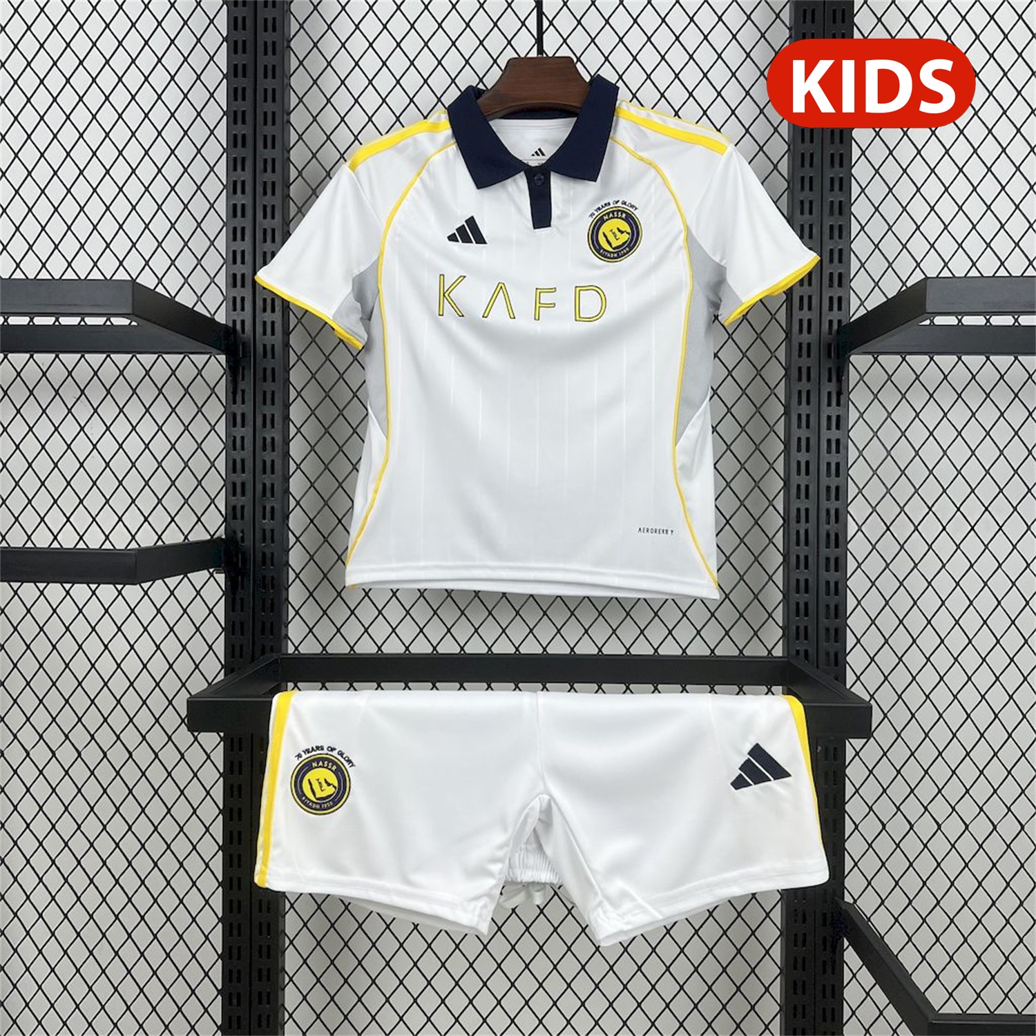 Al Nassr Riyadh Victory 25-26 Third Kids Kit - JerseysGala