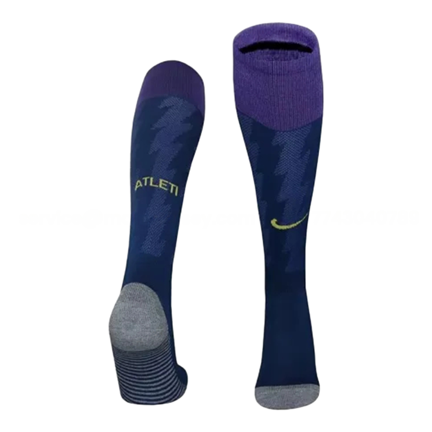 Atletico Madrid 25-26 Away Socks - Purple - JerseysGala
