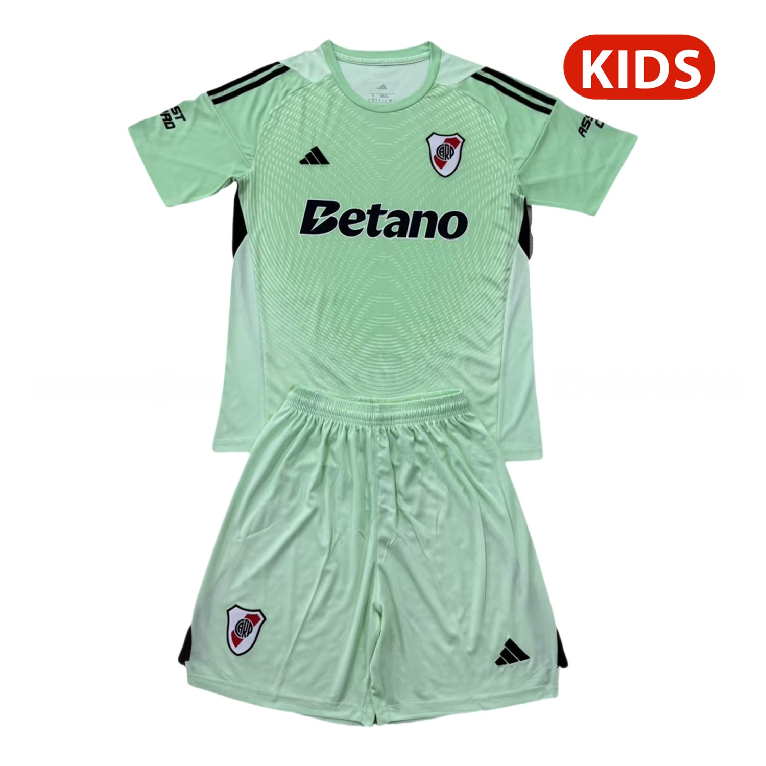 River Plate 25-26 Green Goalkeeper Kids Kit - JerseysGala
