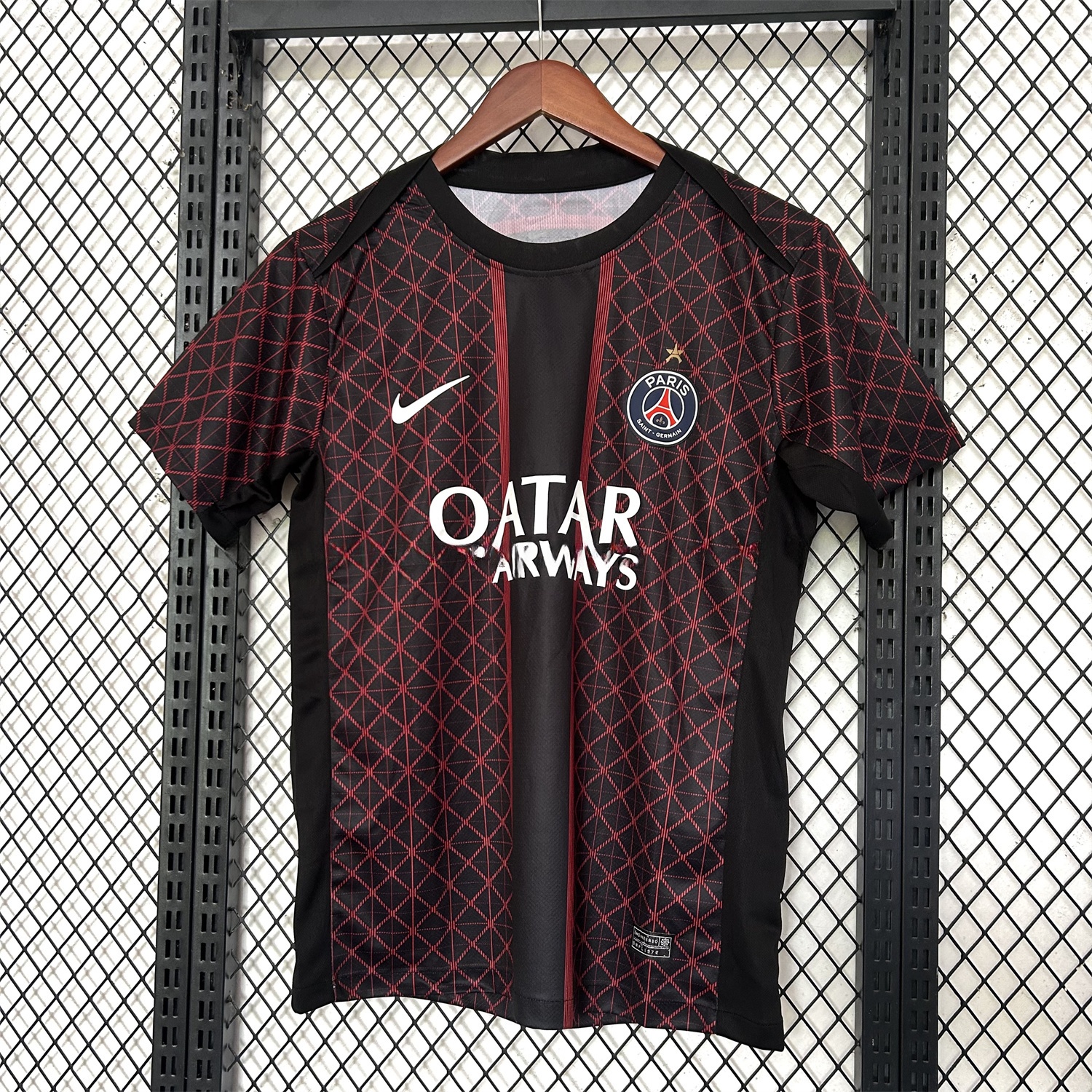 Paris Saint-Germain PSG 25-26 Red Pre-Match Training Jersey - Fans Version - JerseysGala